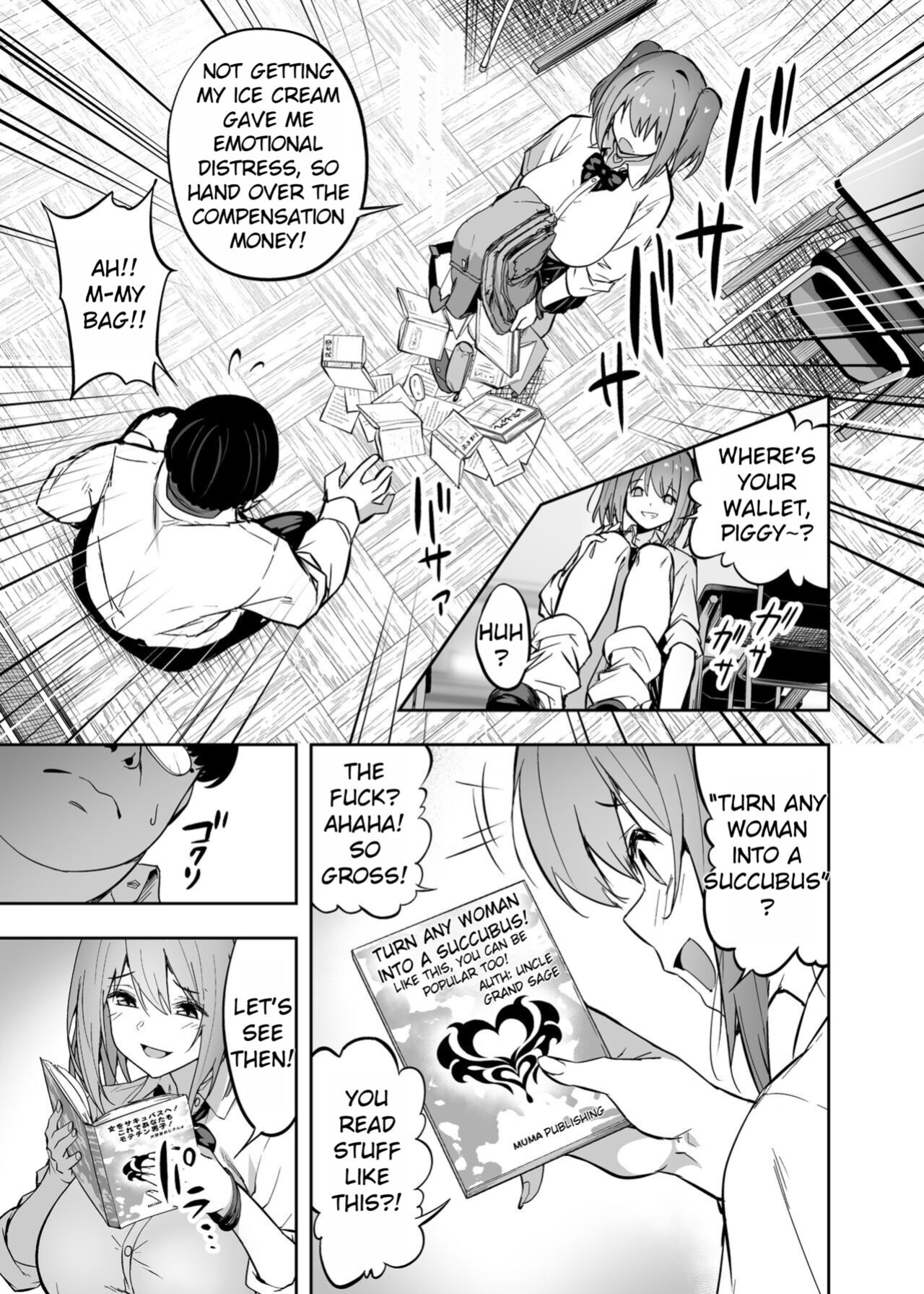 That time when I punished a cheeky gal by turning her into a succubus