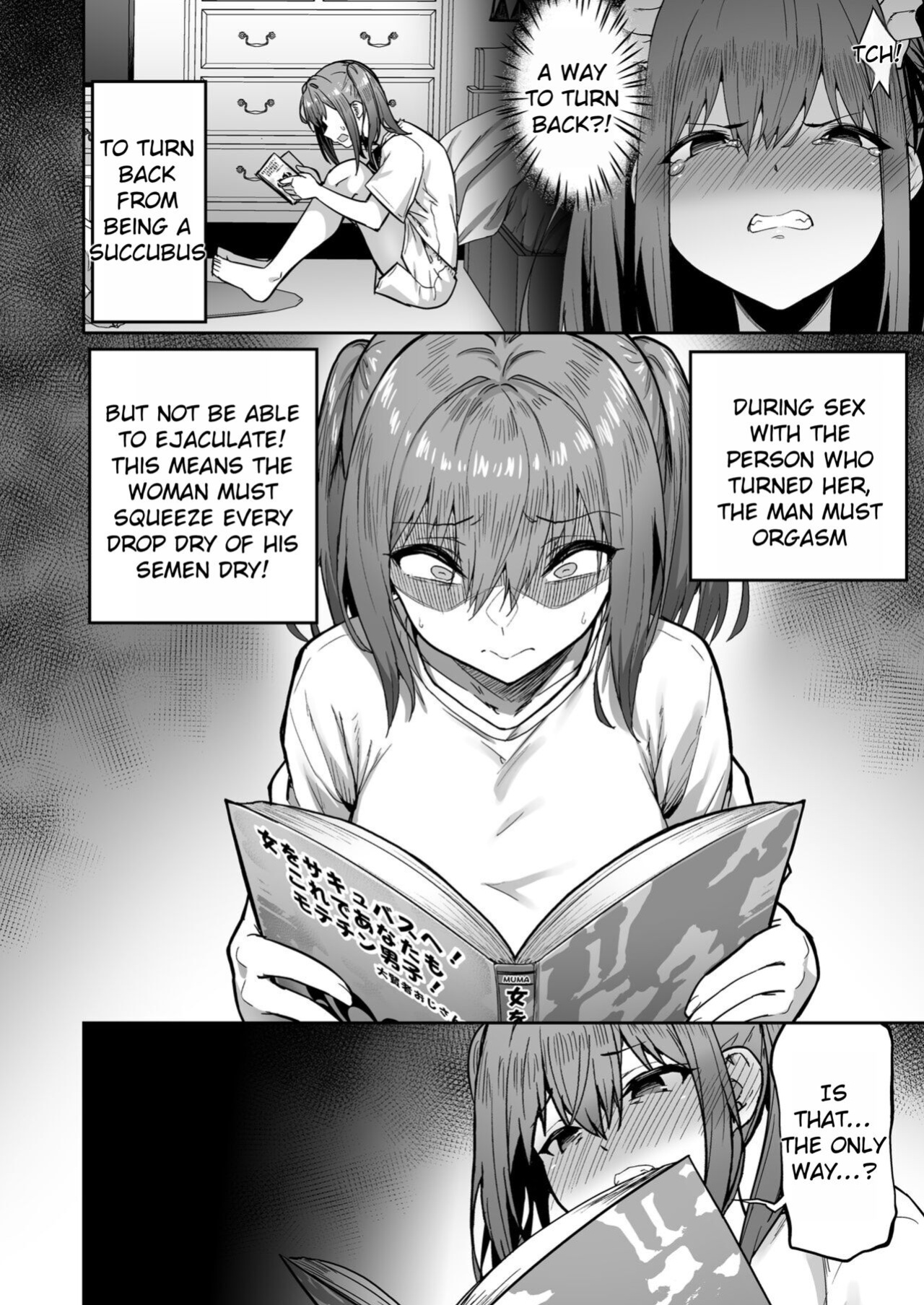 That time when I punished a cheeky gal by turning her into a succubus