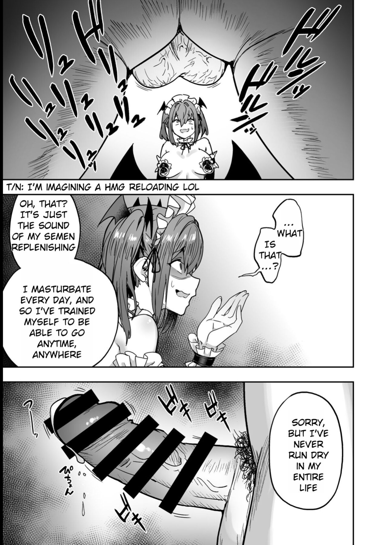 That time when I punished a cheeky gal by turning her into a succubus