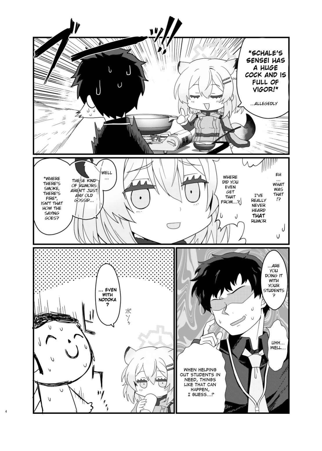 [Studio SUSHI KUI-NE (Kotojima Motoki)] Koori no Ginga ni Nukumori o | Warmth in a Cold Galaxy (Blue Archive) [Frankie M]