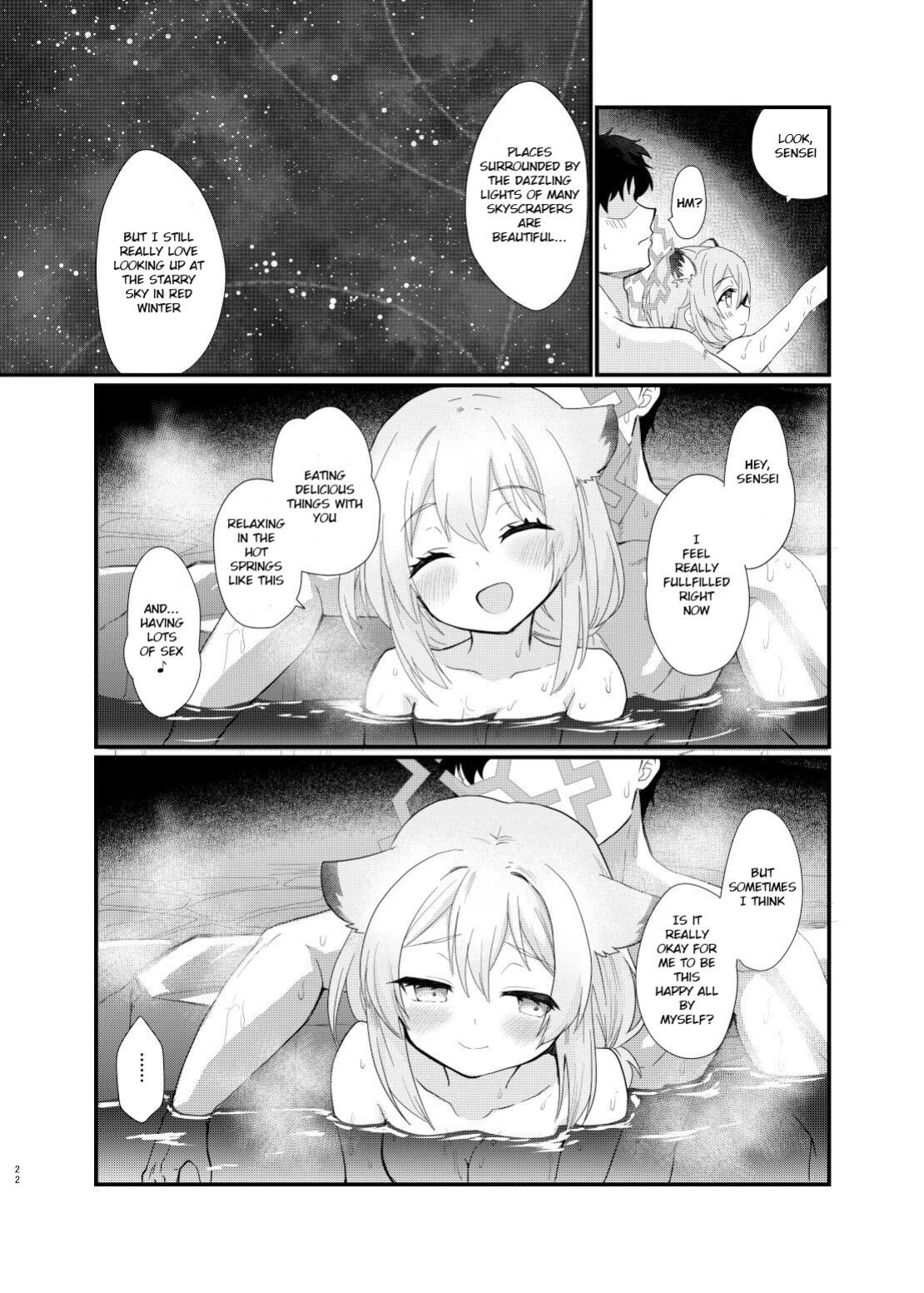 [Studio SUSHI KUI-NE (Kotojima Motoki)] Koori no Ginga ni Nukumori o | Warmth in a Cold Galaxy (Blue Archive) [Frankie M]