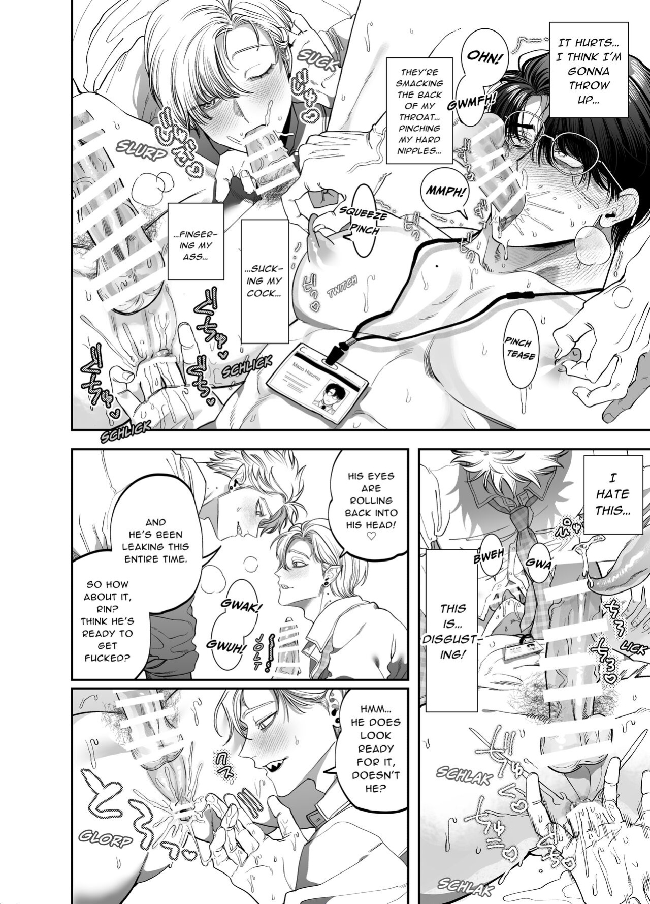 [KANIPANKO (Kanipan Mushamusha)] Teach us, Mazo-Sensei! ~Ravished and Corrupted by the Delinquent Sadist Brothers I Teach~