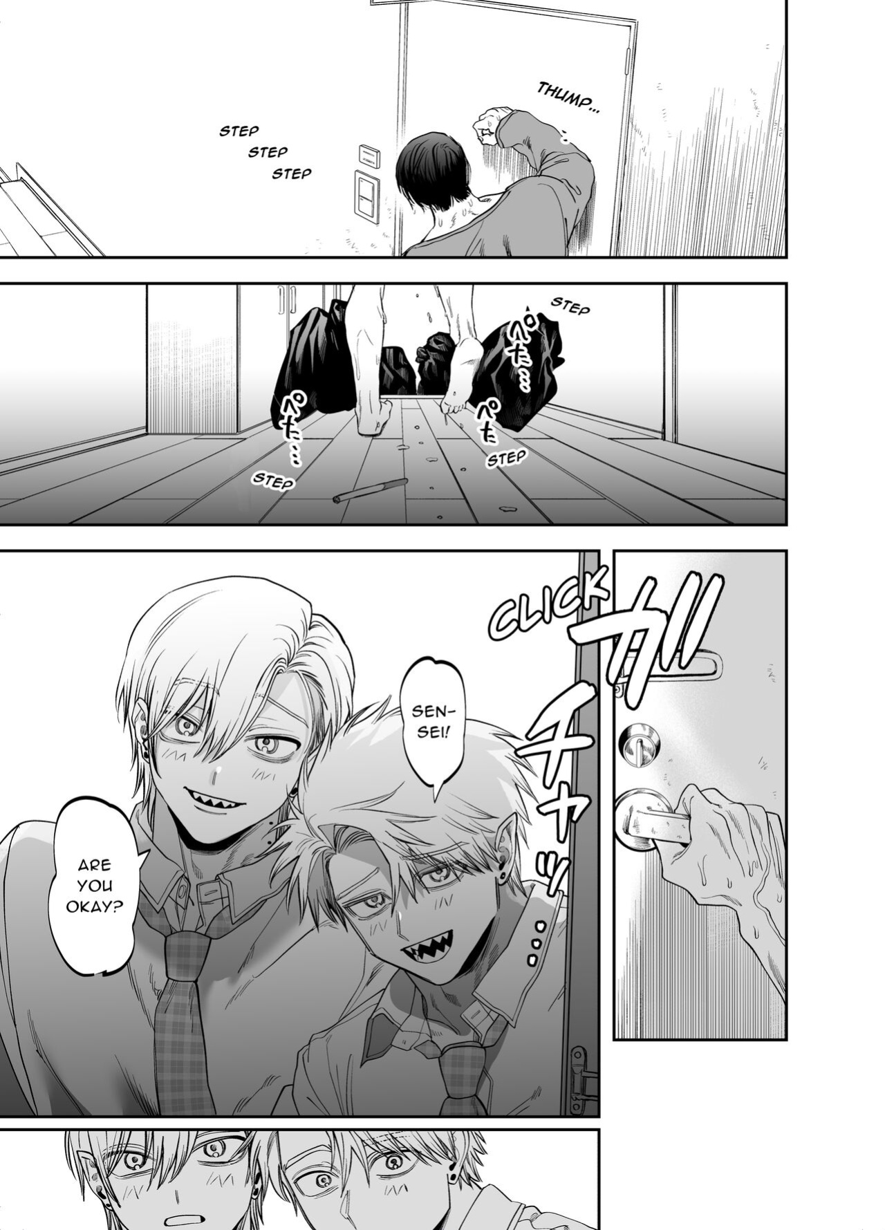 [KANIPANKO (Kanipan Mushamusha)] Teach us, Mazo-Sensei! ~Ravished and Corrupted by the Delinquent Sadist Brothers I Teach~