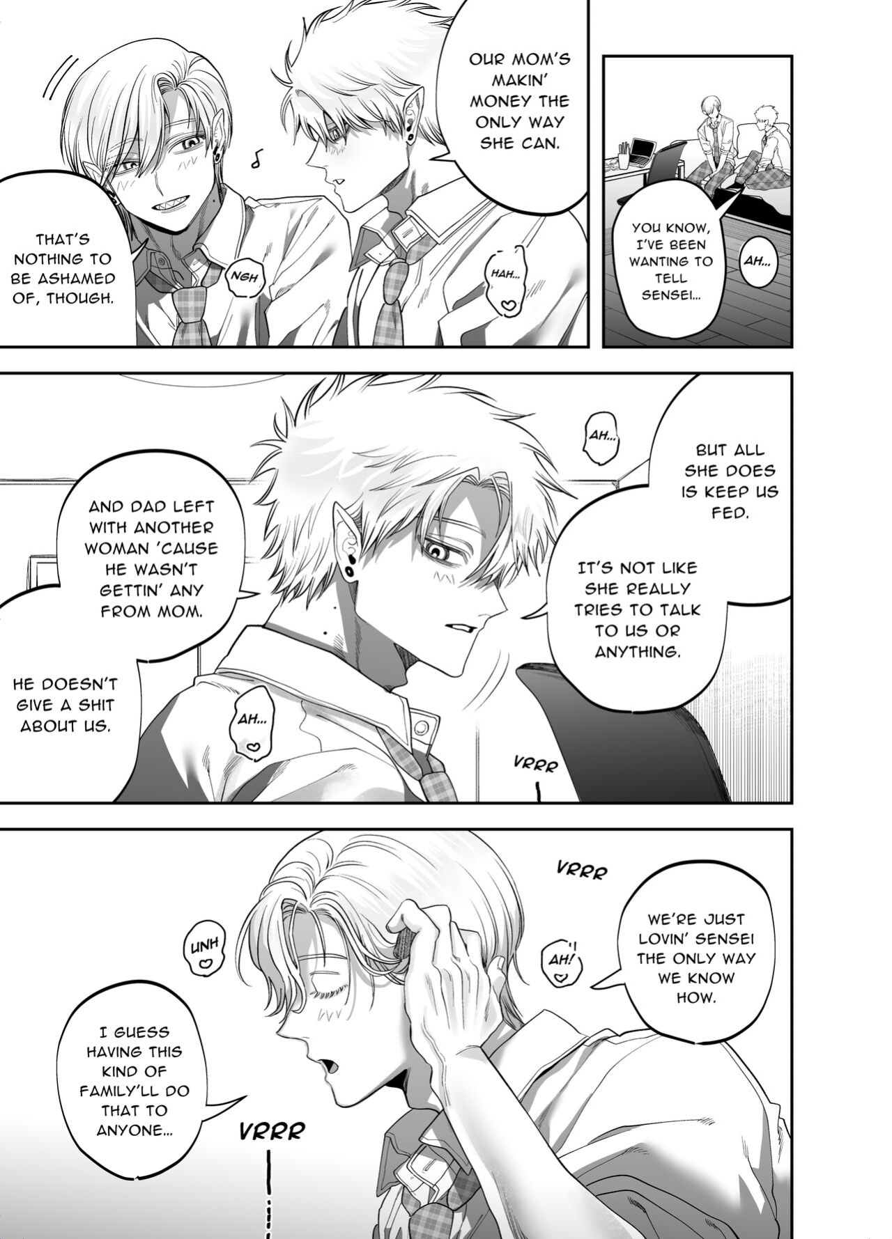 [KANIPANKO (Kanipan Mushamusha)] Teach us, Mazo-Sensei! ~Ravished and Corrupted by the Delinquent Sadist Brothers I Teach~