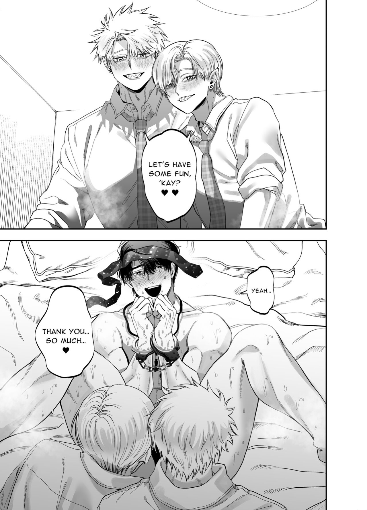 [KANIPANKO (Kanipan Mushamusha)] Teach us, Mazo-Sensei! ~Ravished and Corrupted by the Delinquent Sadist Brothers I Teach~