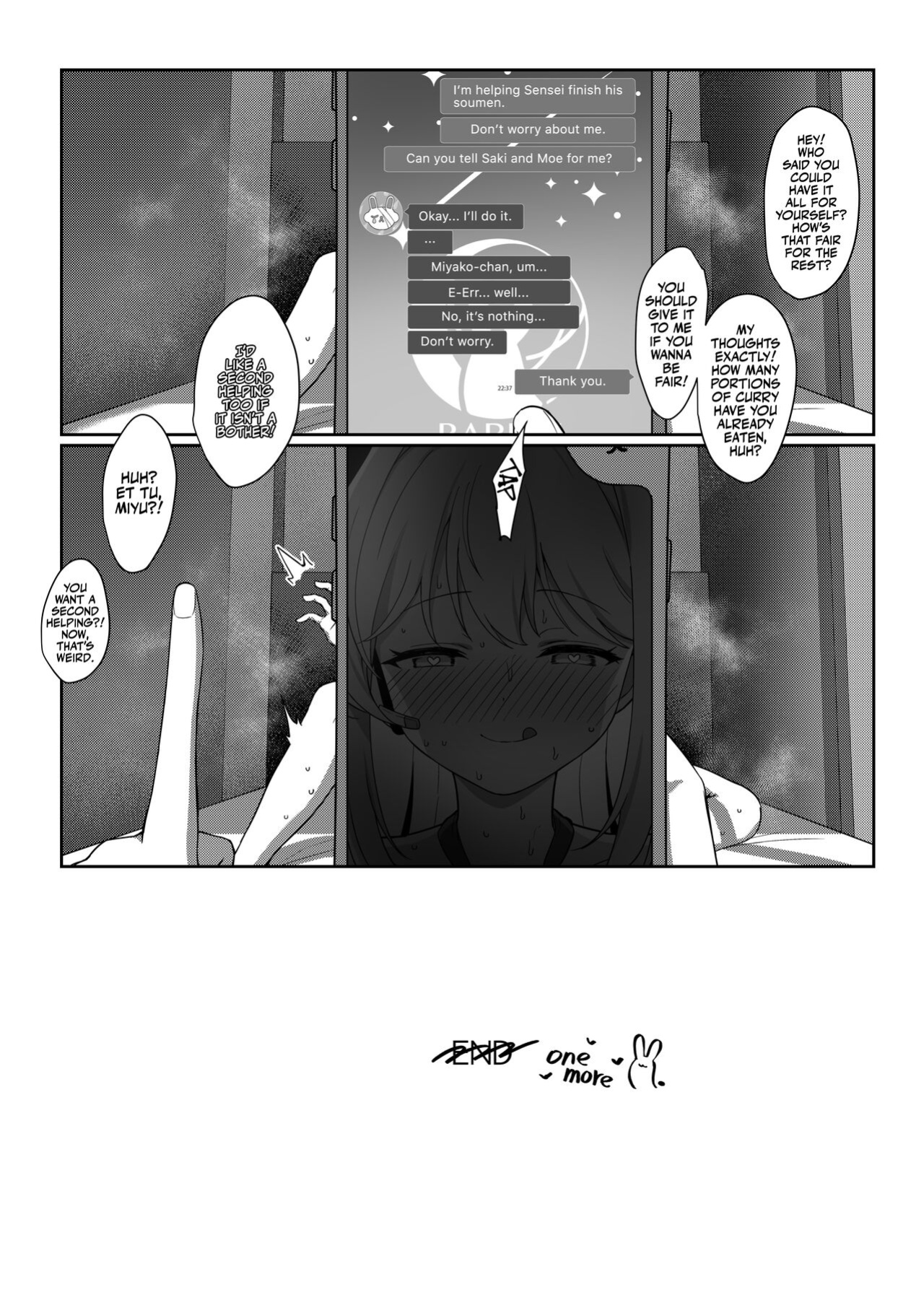 [Horizontal World (Matanonki)] Love It One More (Blue Archive) [Team Rabu2]