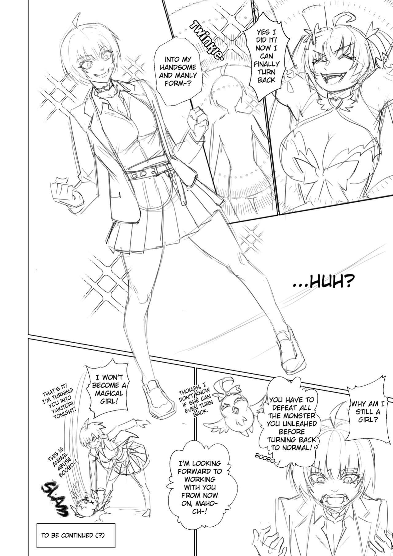 [Arisane] Ore wa Mahou Shoujo ni Naritakunai! - I Won't Become a Magical Girl!