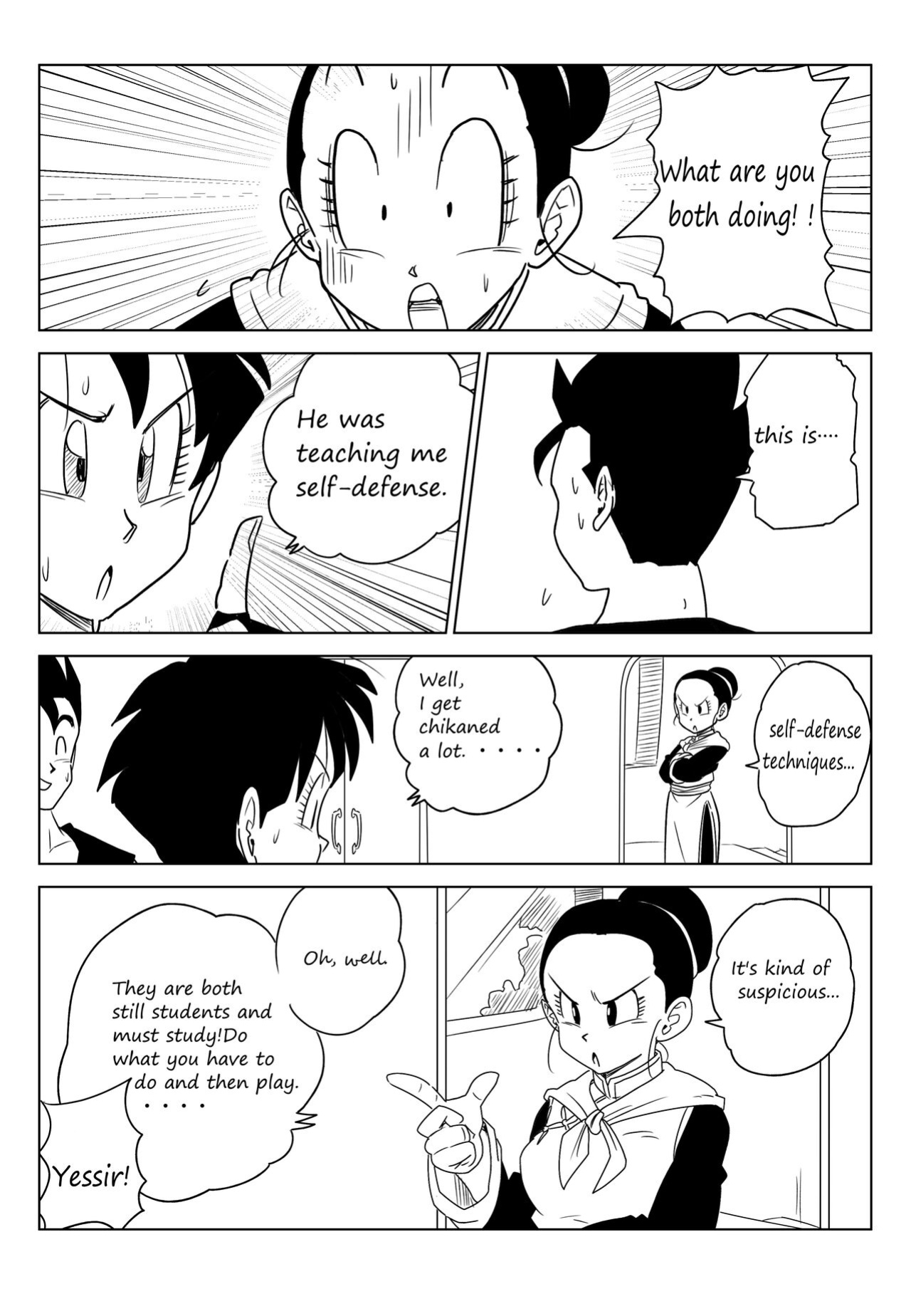 [Pink Mousse] Thank You for Teaching me how to Fly (Dragon Ball Z)