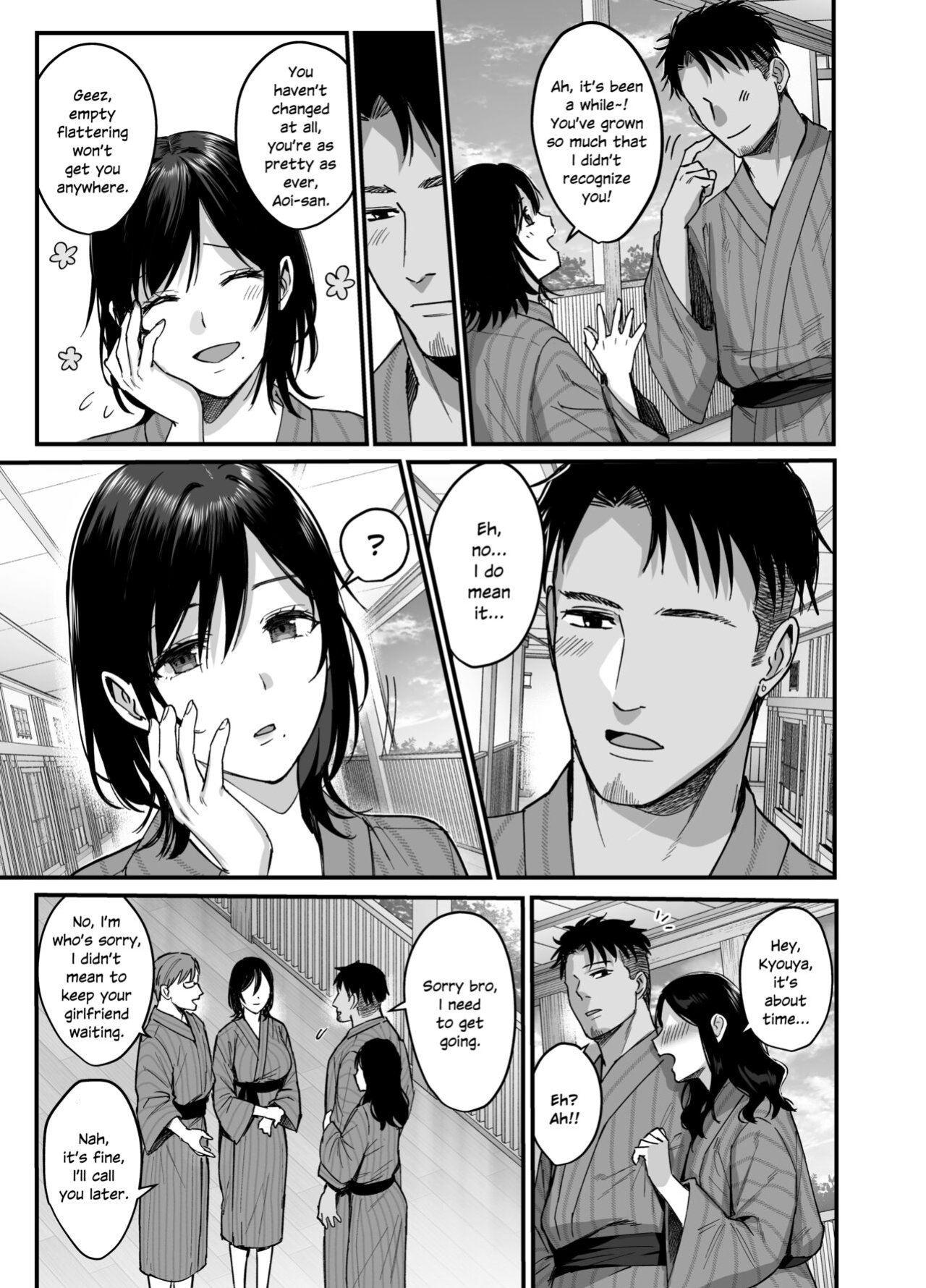 [AMAM (Ame Arare)] Mesunoyado ~Tsuma wa Midare Kegasareru~ [SDTLs][DL Decensored]