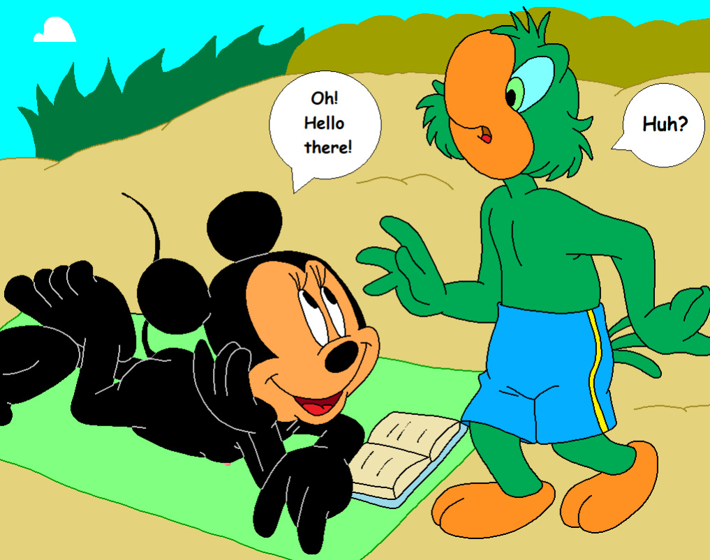 Minnie's Beach Encounter. Part One [completed]