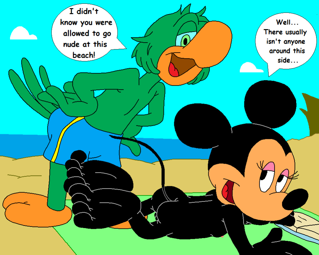 Minnie's Beach Encounter. Part One [completed]
