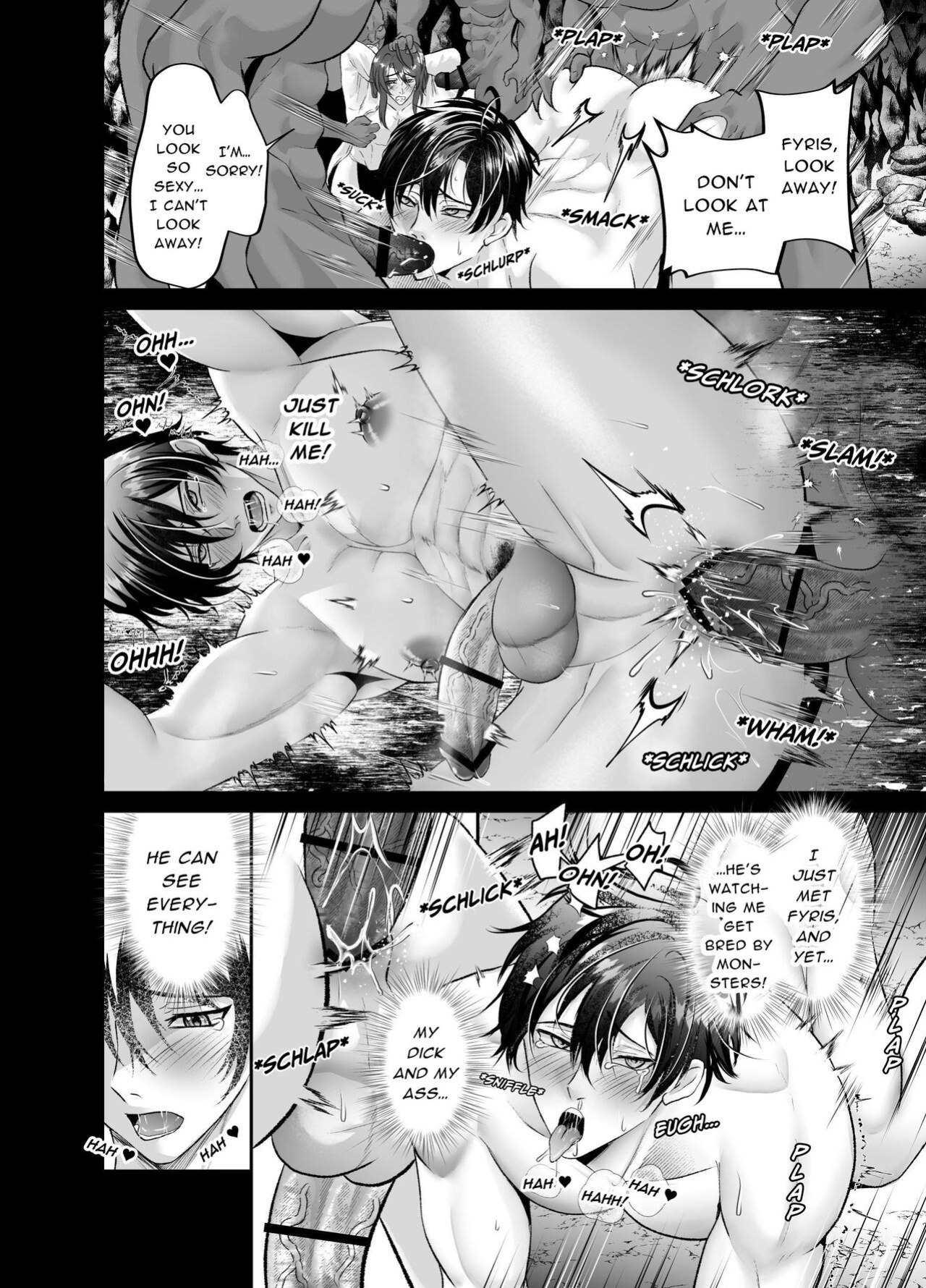 [Nishi no Kiosk (Souichi Keishi)] Ravished and Corrupted by Monsters in a Magic Love Spring ~Hero's Defeat~