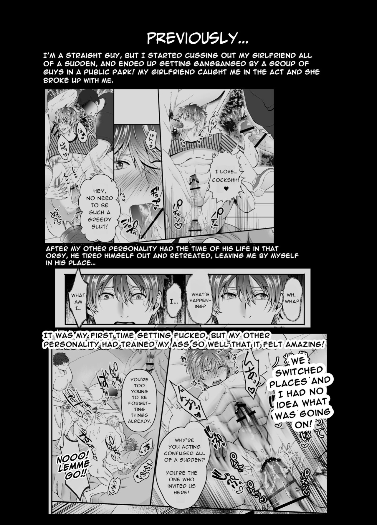 [Nishi no Kiosk (Souichi Keishi)] I’m a Straight Guy Who Got Instantly Corrupted From Getting Anally Creampied! 2
