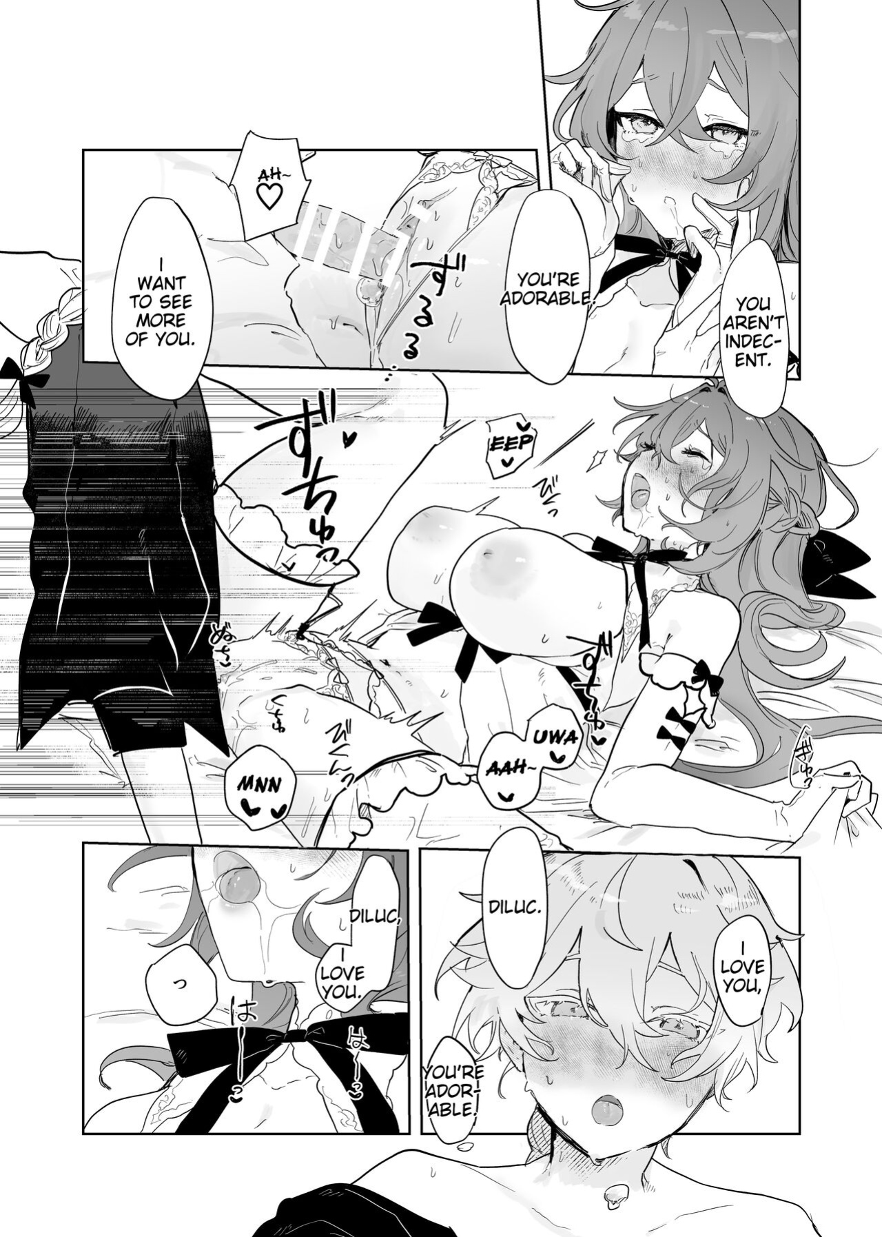 (TOKYO FES 2023) [Domestic Milk (Ogu)] Sora-kun ga Ashinaga Oneechan-tachi to Ichaicha Suru Hon | Aether flirts with the long legged ladies [Disappointing Translations]