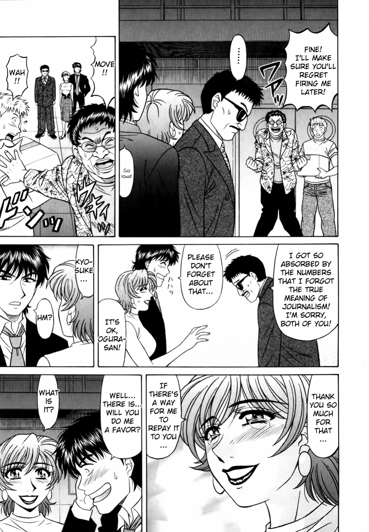 [Ozaki Akira] Caster Natsume Reiko no Yuuwaku Vol. 3 Ch.1-3
