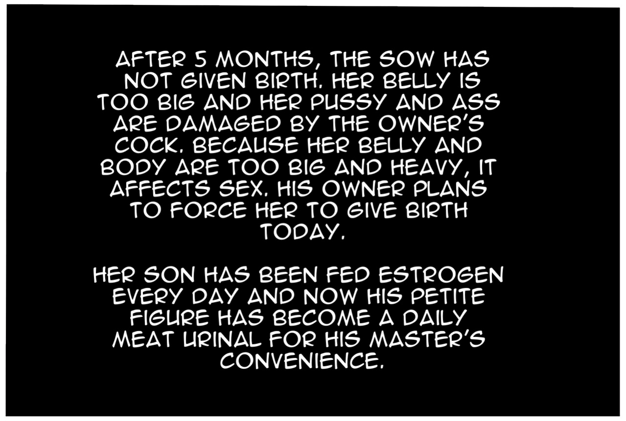 My mother the slave pig 1-2