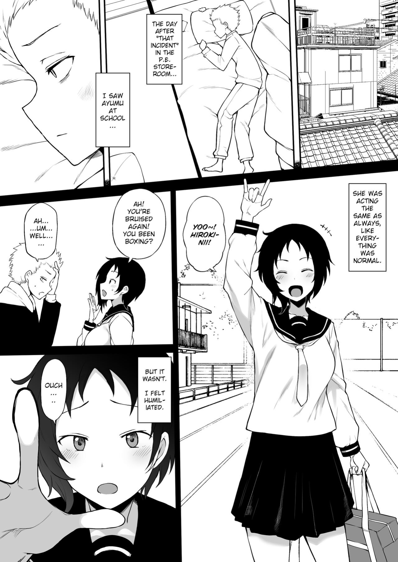 [Terasu MC] Kokujin no Tenkousei ni Haha o NTR ru Chapter 6 Part 1 [Bleached]