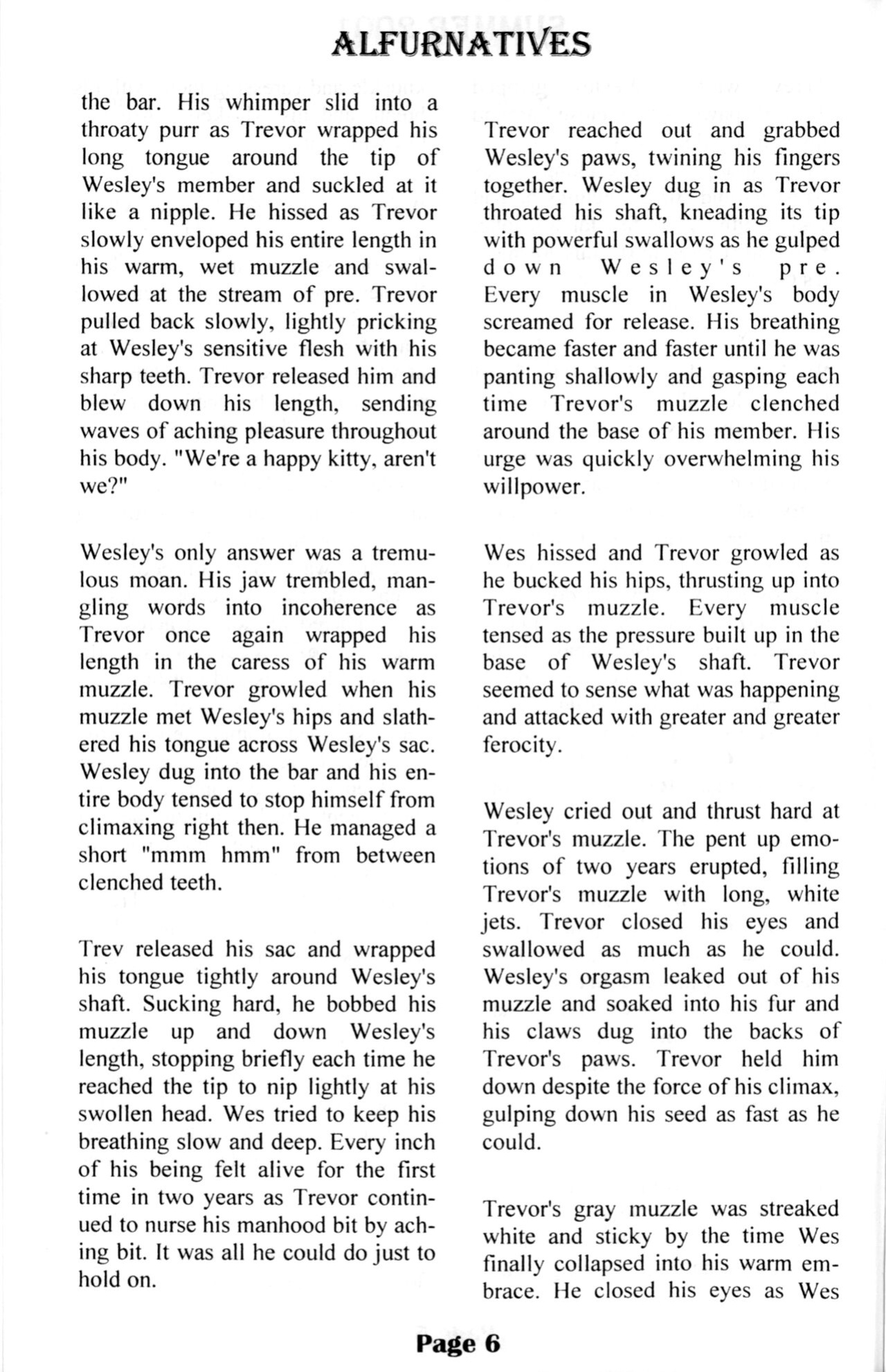 [SilverFox Publications (Various)] Alfurnatives: Volume 1 #7