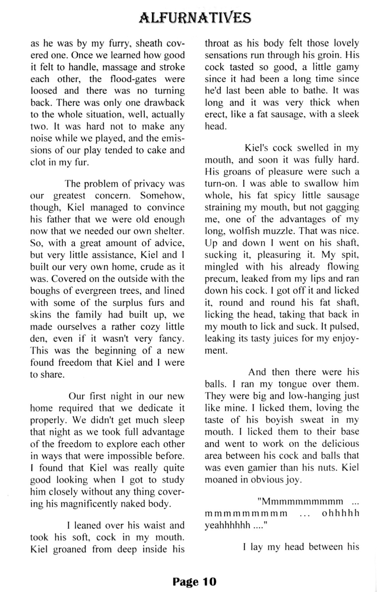 [SilverFox Publications (Various)] Alfurnatives: Volume 1 #7