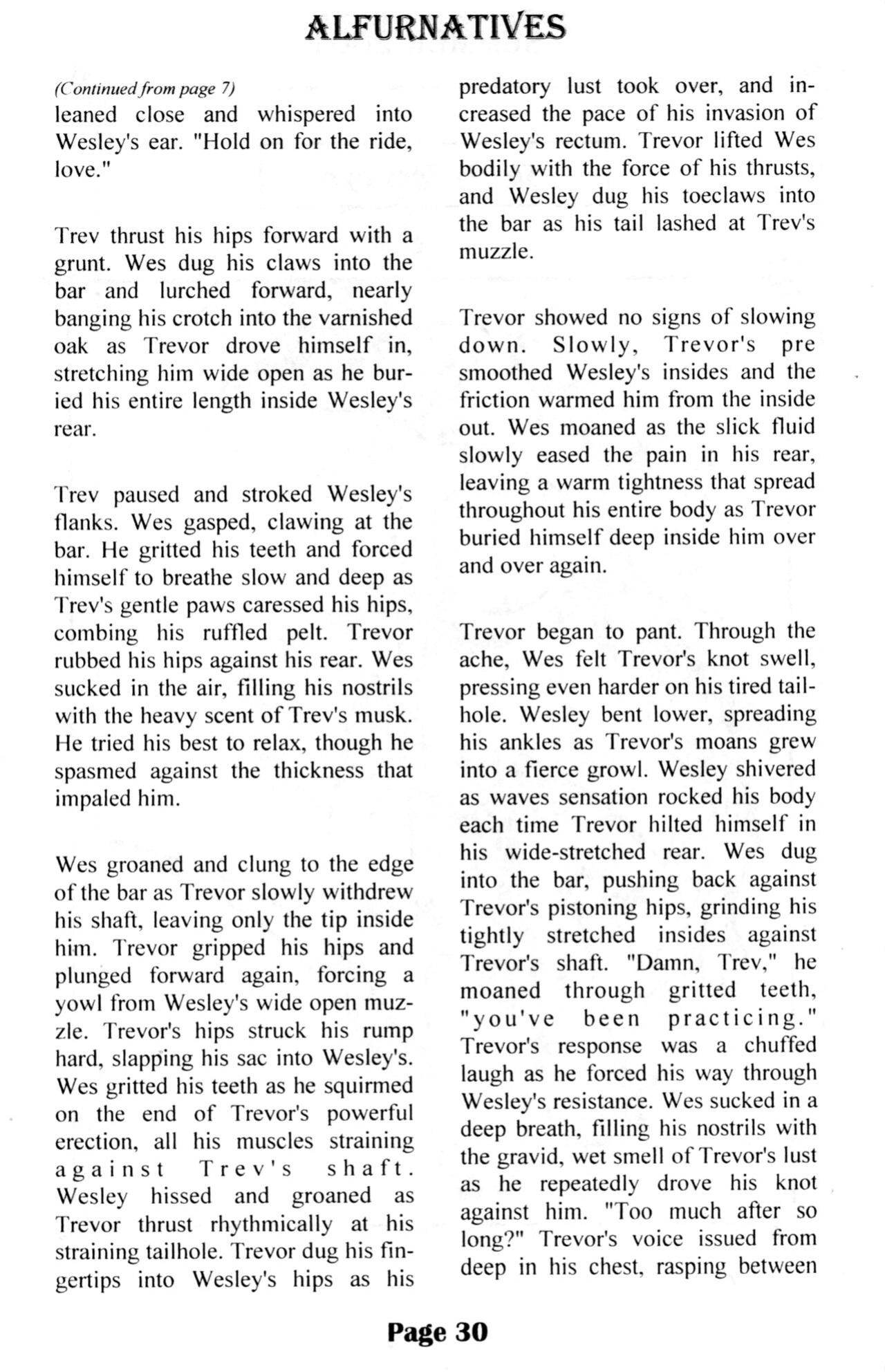 [SilverFox Publications (Various)] Alfurnatives: Volume 1 #7