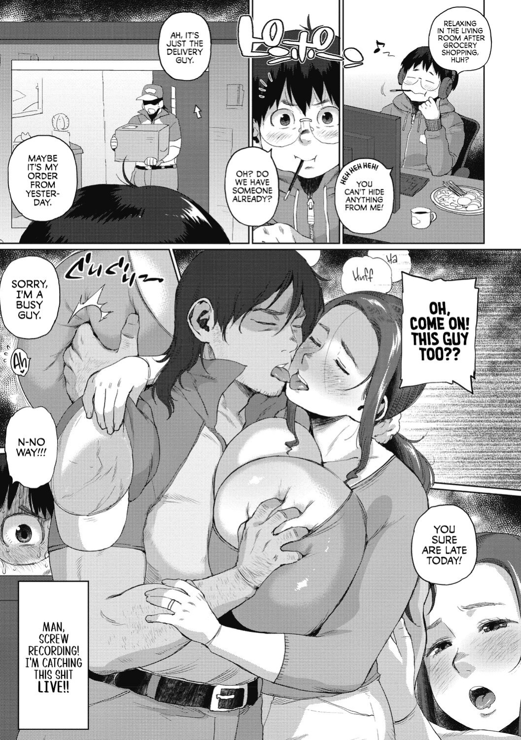 [Muronaga Chaashuu] Our Secret [Part 1] ~Her Secret~ (Kaa-san no Umoretai Karada) [full tummy]