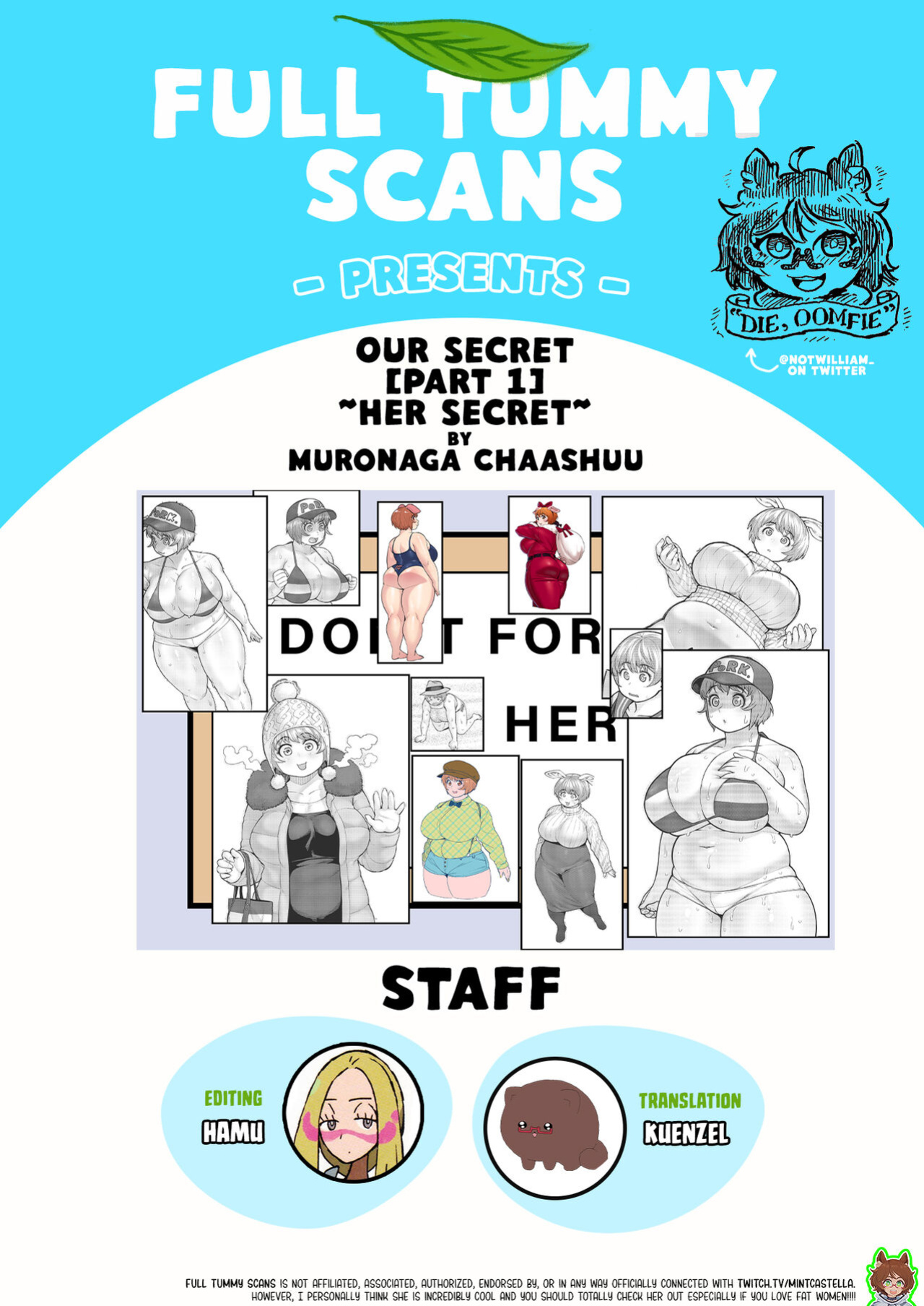 [Muronaga Chaashuu] Our Secret [Part 1] ~Her Secret~ (Kaa-san no Umoretai Karada) [full tummy]