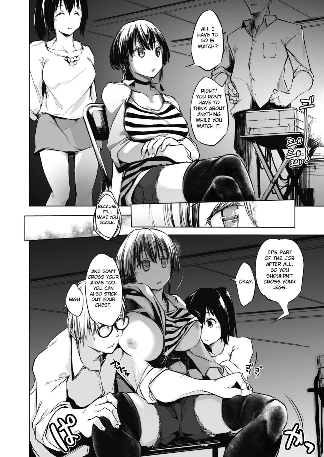 [Shijokko] Sennou Sareru dake no Kantan na Oshigoto desu - It's just an easy job to be brainwashed. Ch. 1-5 [Fated Circle]