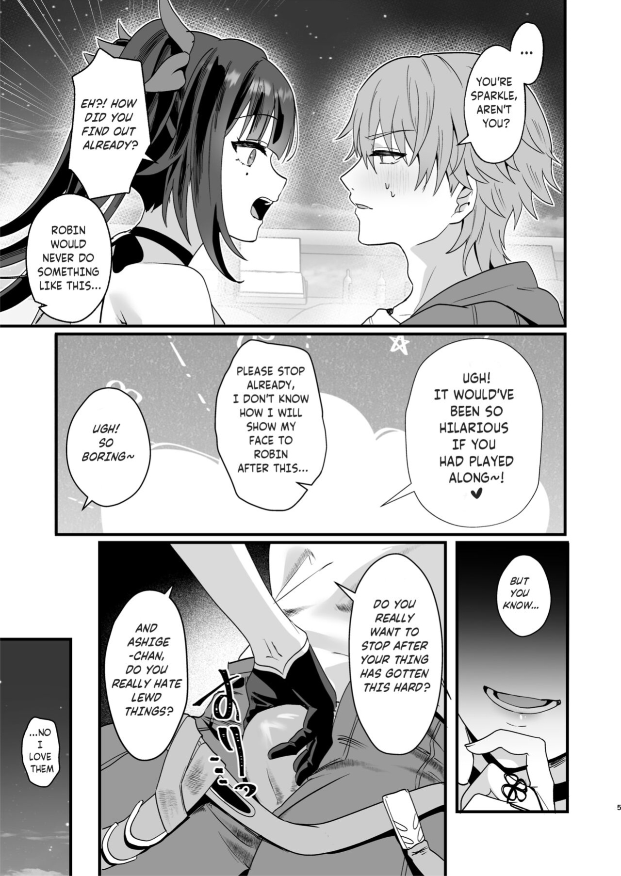 [Maruanzutei (Maruco)] Tanoshii Koto, Shiyo? | Shall we do something good? (Honkai: Star Rail) [ReinaRepublic]