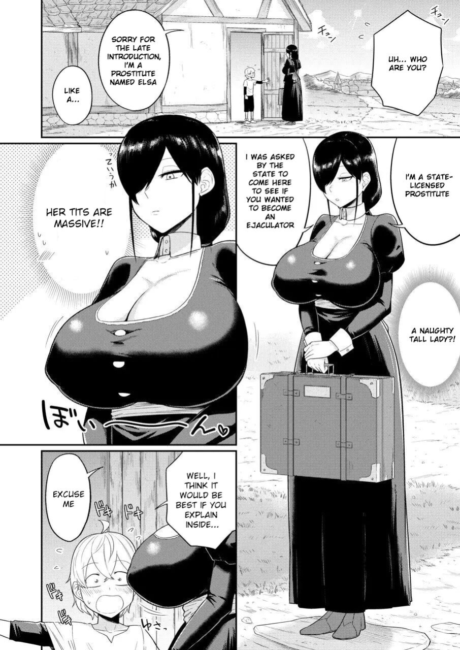 [Makosho Doujin (Makosho)] Shaseijutsushi to Shoufu no Hanashi | The Story of the Ejaculator and the Prostitute [MTL]