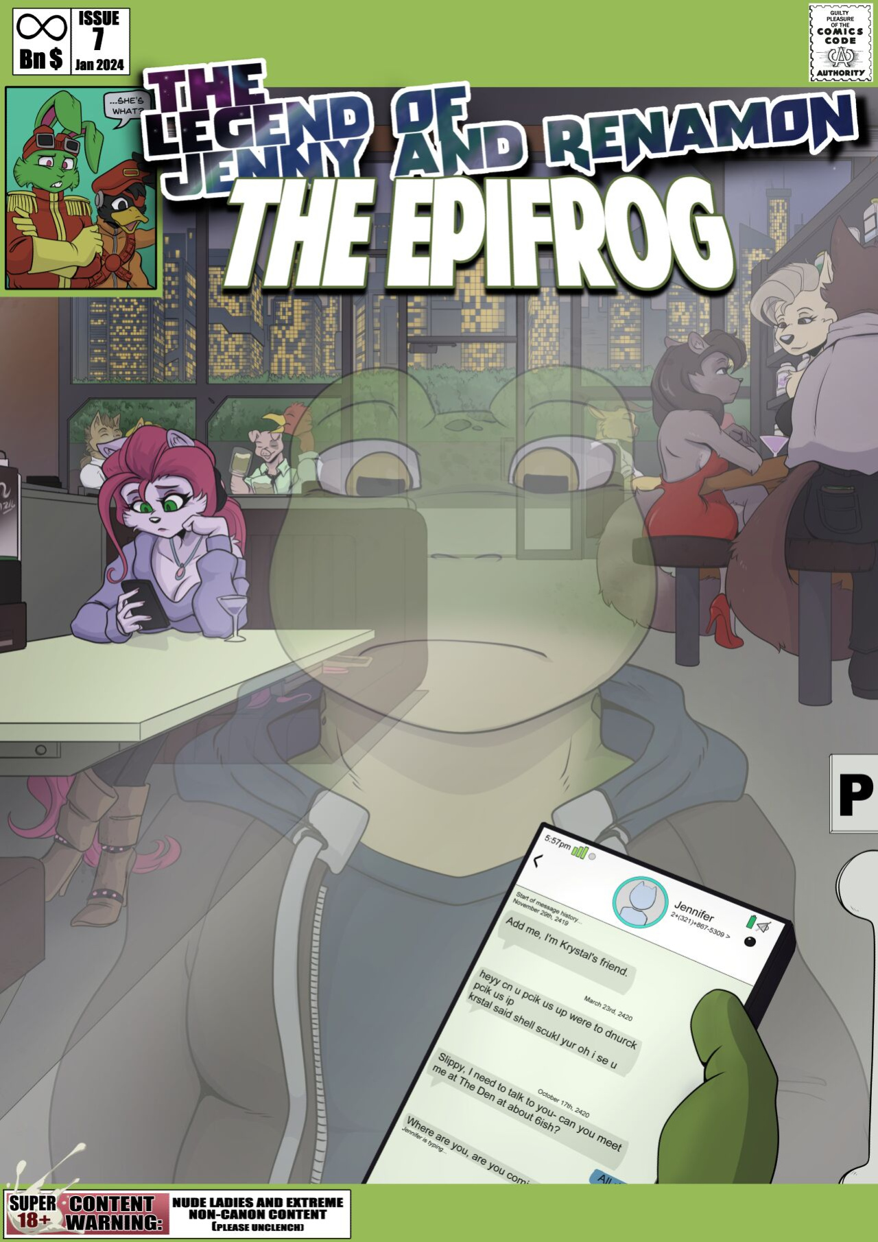 [Yawg] The Legend of Jenny and Renamon 7: The Epifrog (Various)
