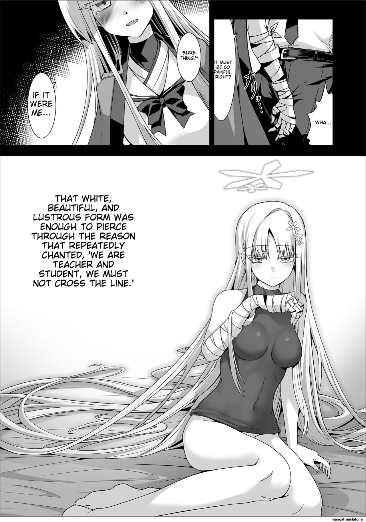 [Tsukino Chikake Ikoku (Chikake)] Uohi (Blue Archive)