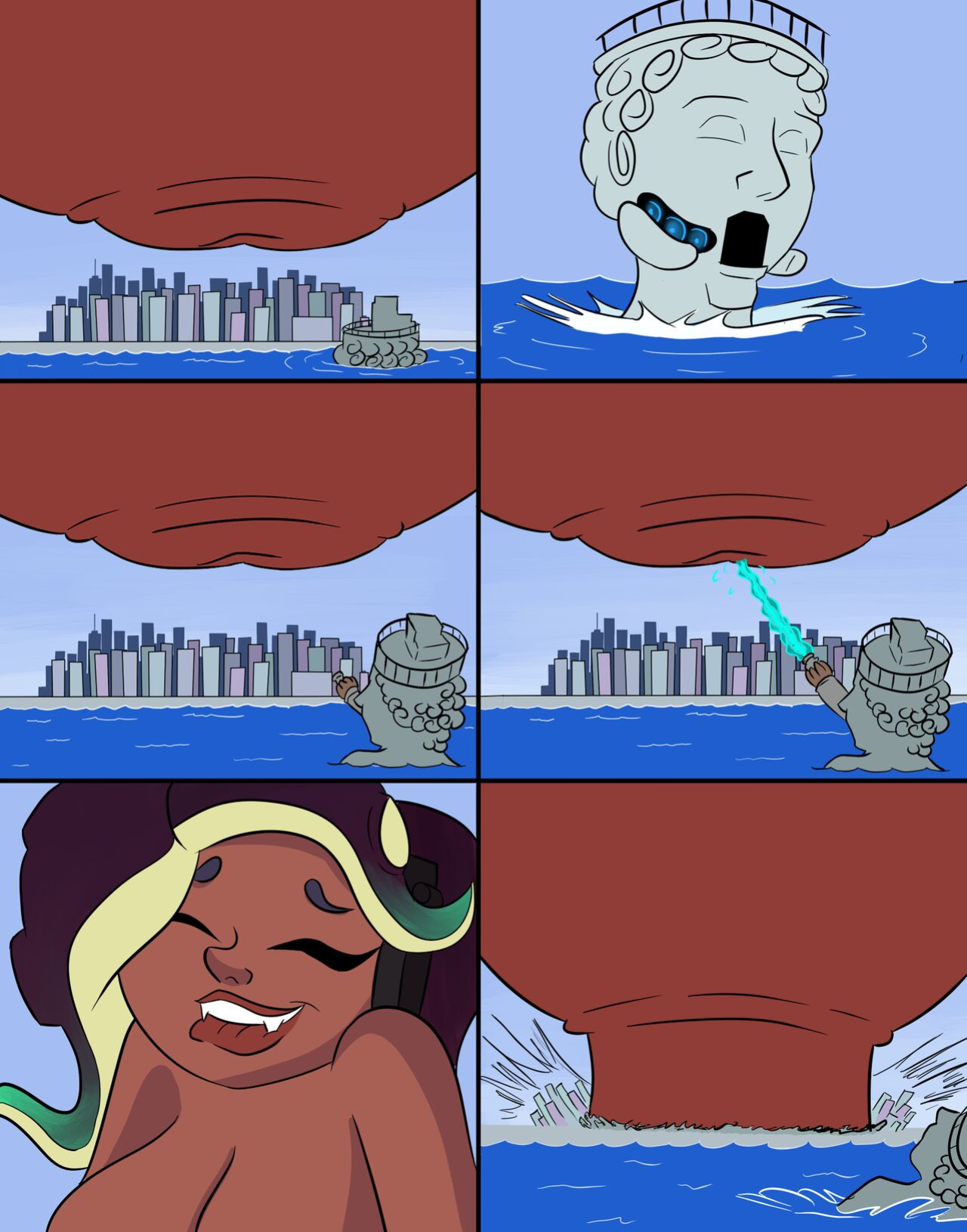 Marina Destroys Inkopolis