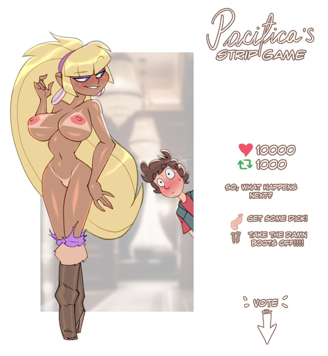 [BigDad] Pacifica's Stripgame (Gravity Falls)