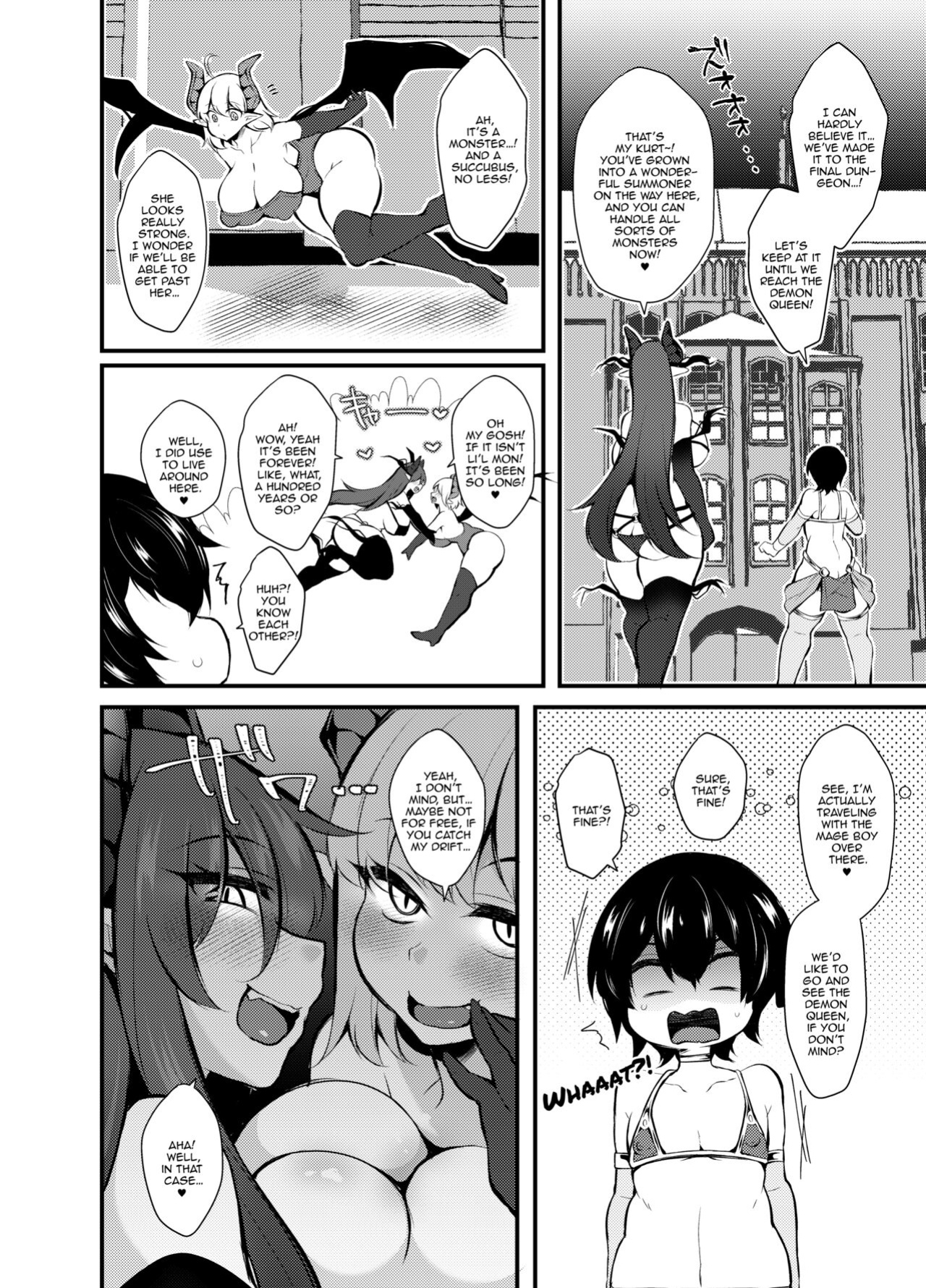 [Kimagure na Bakeneko (Jenigata)] Party o Oidasareta Mahoutsukai no Boku ga Shoukan Mahou o Shuutoku Shite Saikyou (Mecha Ero) Inma to Keiyaku Shita node Koko kara Okasarete Tsuyoku Naru [FemdomScans]