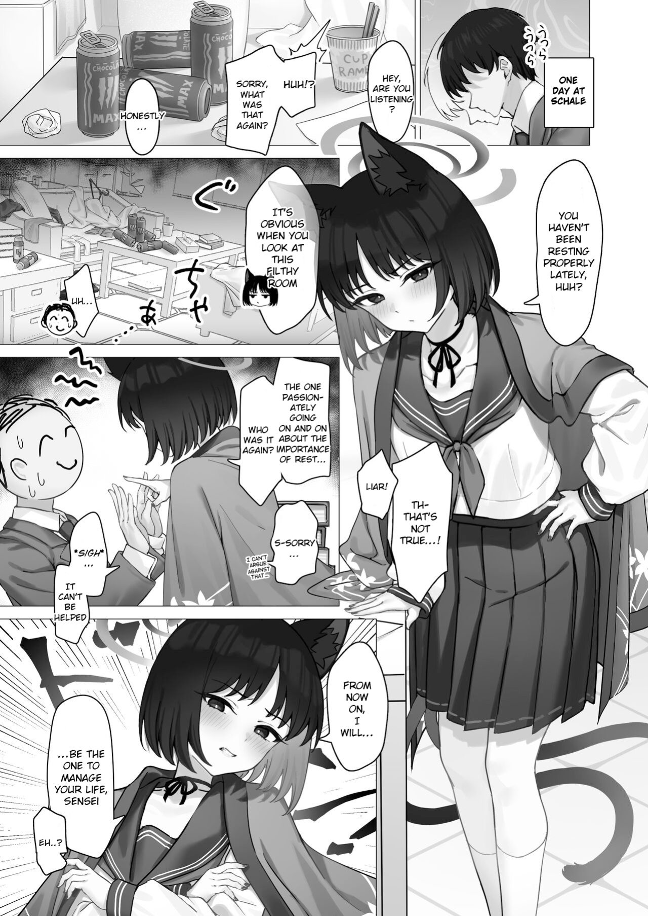 [PIZZANIA COMPANY (Pizza)] Kikyo no Seikatsu Kanri | Kikyou's Lifestyle Management (Blue Archive) [Frankie M]