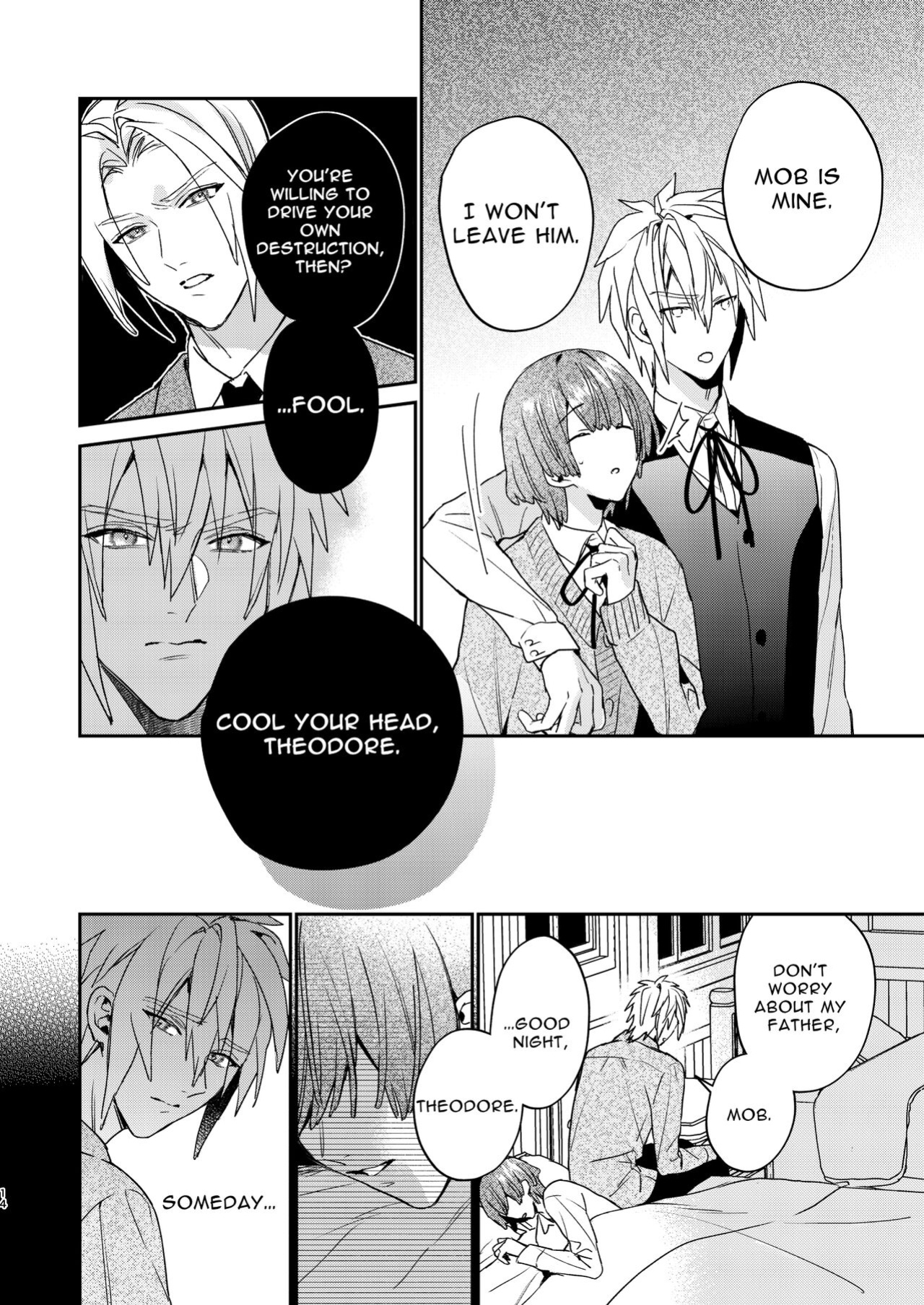 [niwaniwa (Oova Akiru)] Tensei Mob wa BL-gee no Sekai de Hamerare Kouryakusaremashita!? 3 | Sex with the Love Interest! But I'm an NPC! 3 [Bean Works]