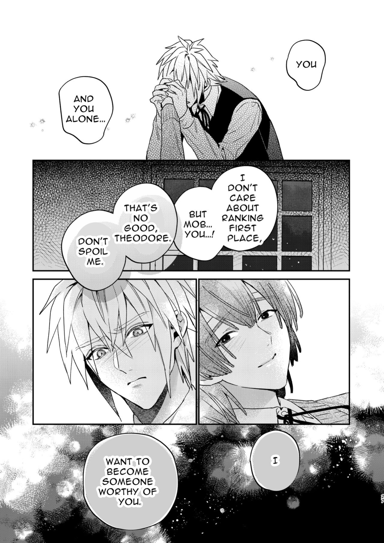 [niwaniwa (Oova Akiru)] Tensei Mob wa BL-gee no Sekai de Hamerare Kouryakusaremashita!? 3 | Sex with the Love Interest! But I'm an NPC! 3 [Bean Works]