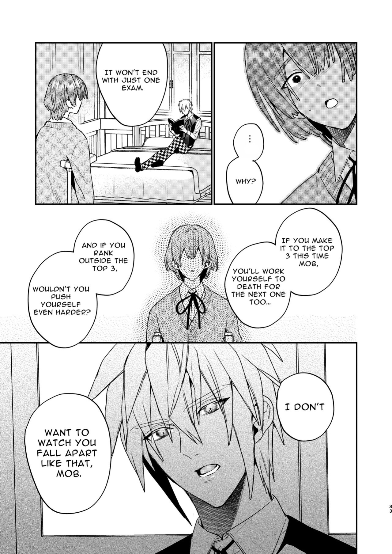 [niwaniwa (Oova Akiru)] Tensei Mob wa BL-gee no Sekai de Hamerare Kouryakusaremashita!? 3 | Sex with the Love Interest! But I'm an NPC! 3 [Bean Works]