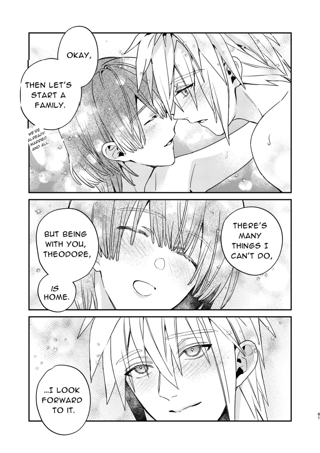[niwaniwa (Oova Akiru)] Tensei Mob wa BL-gee no Sekai de Hamerare Kouryakusaremashita!? 3 | Sex with the Love Interest! But I'm an NPC! 3 [Bean Works]