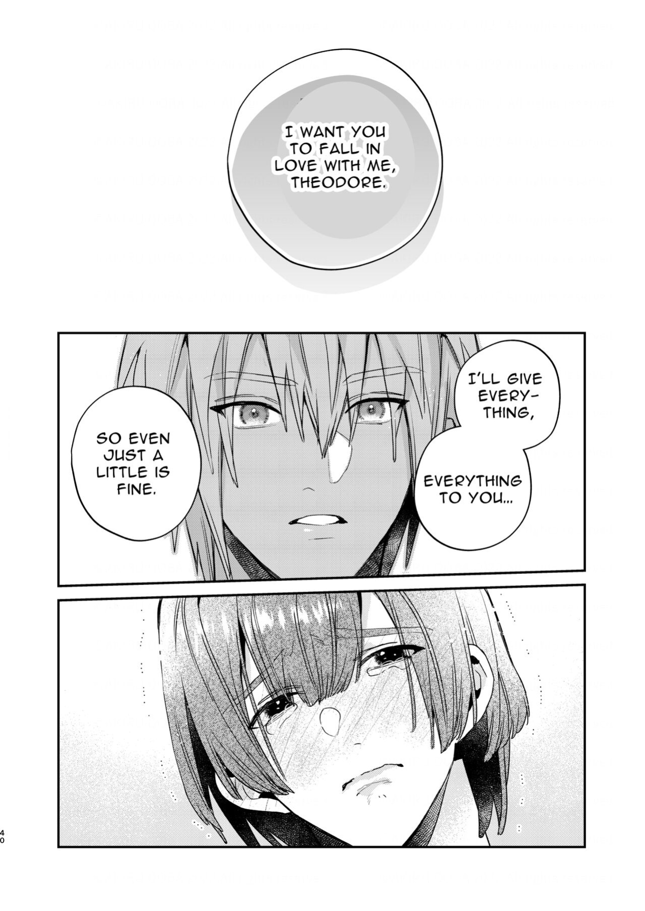 [niwaniwa (Oova Akiru)] Tensei Mob wa BL-gee no Sekai de Hamerare Kouryakusaremashita!? | Sex with the Love Interest! But I'm an NPC! 1