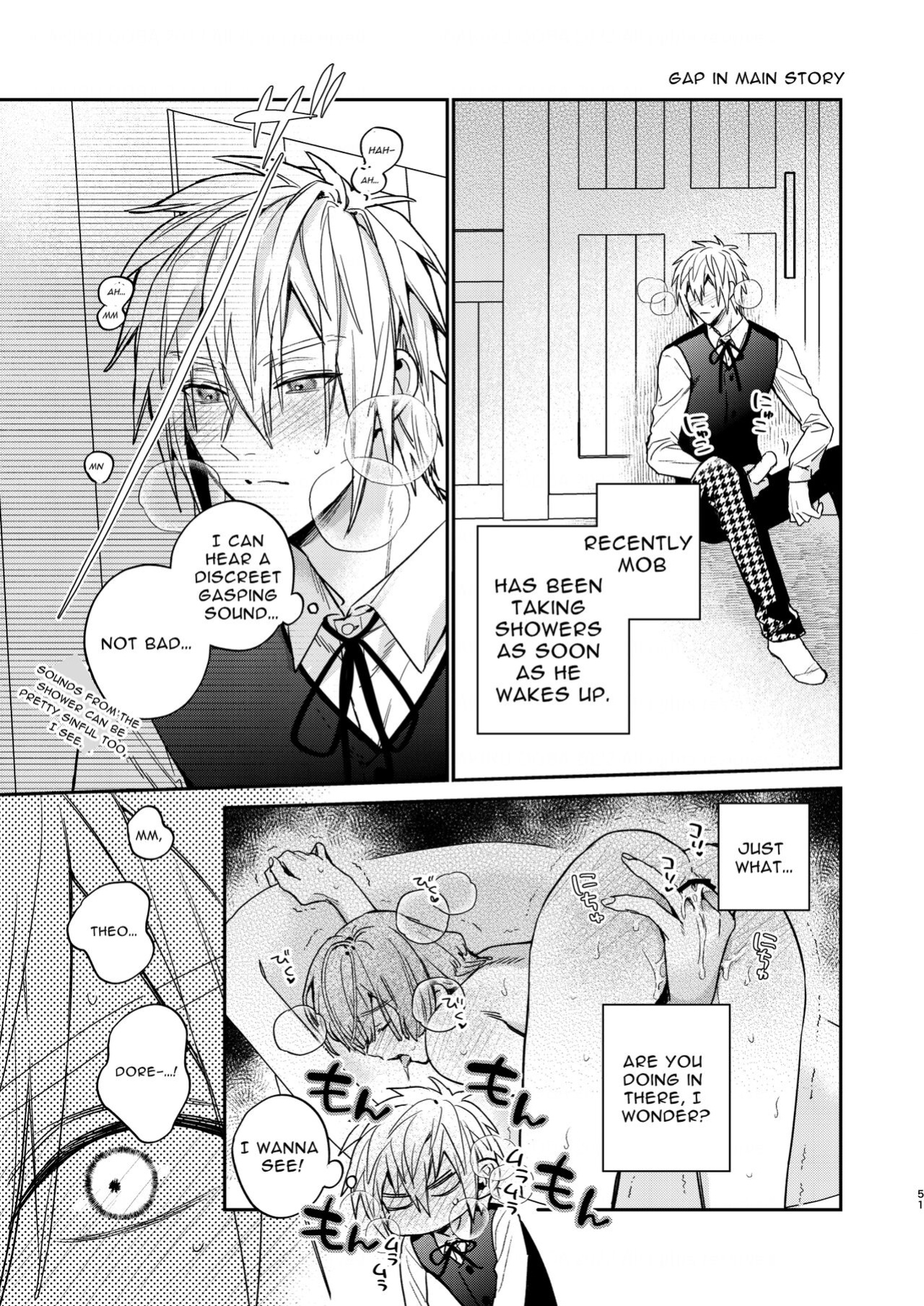 [niwaniwa (Oova Akiru)] Tensei Mob wa BL-gee no Sekai de Hamerare Kouryakusaremashita!? | Sex with the Love Interest! But I'm an NPC! 1