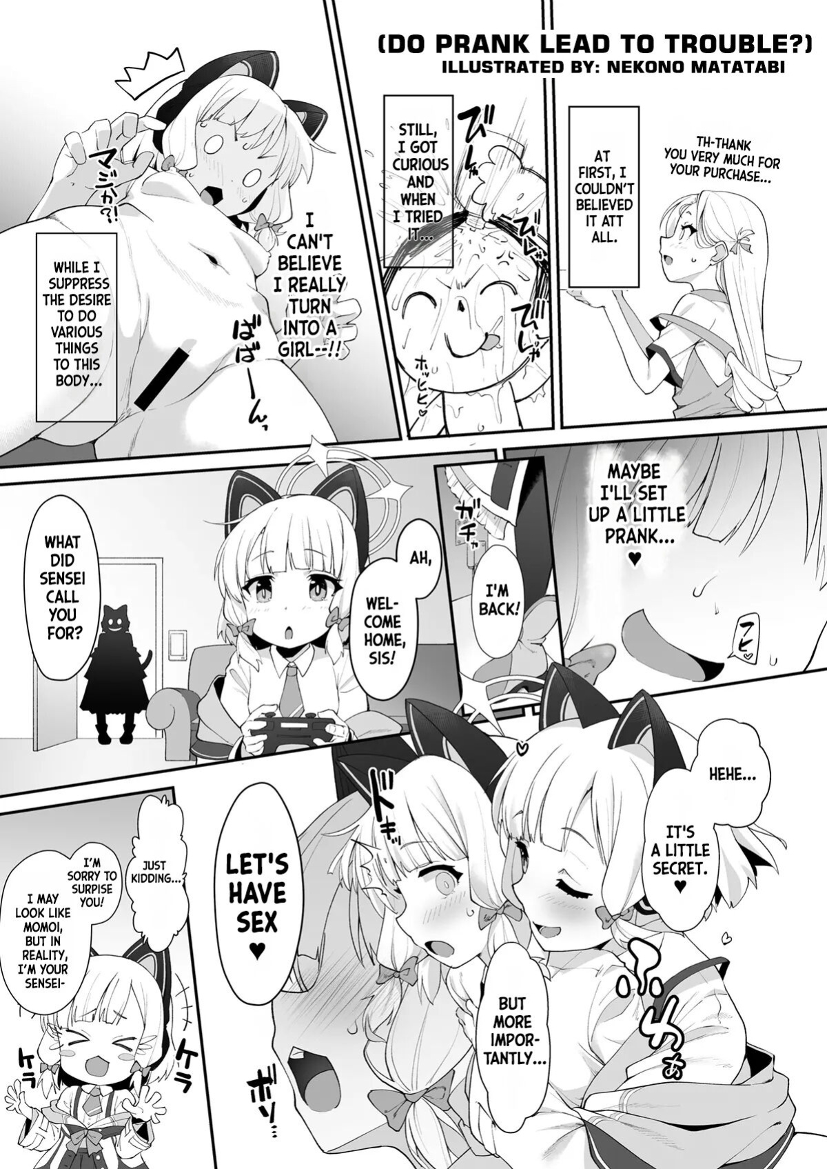 [Nekono Matatabi] Itazura Wa Wazawai Datsu Binomoto? | Do Prank Lead To Trouble? [MTL]