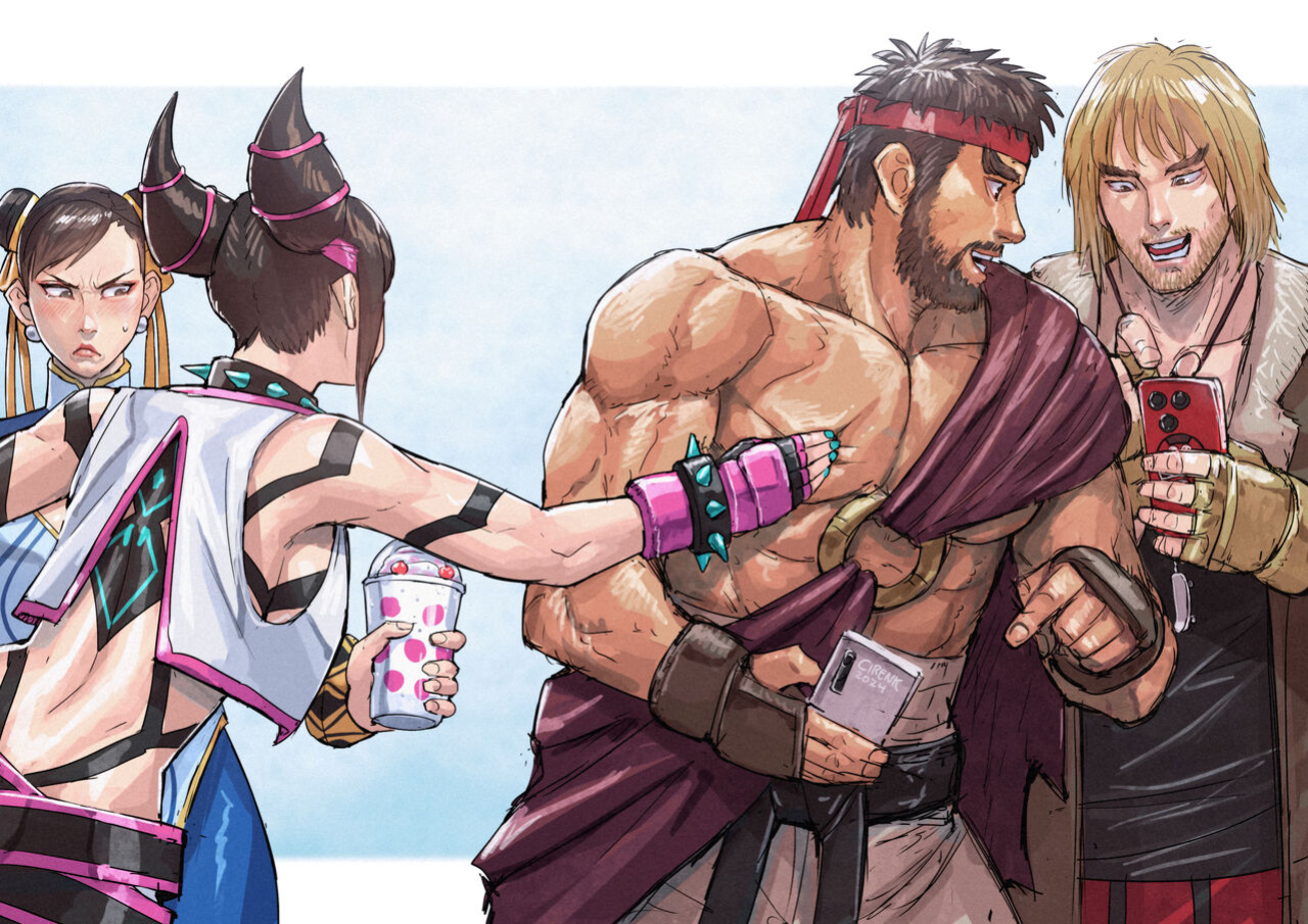 [CirenK] Juri Han & Ryu (Street Fighter 6)