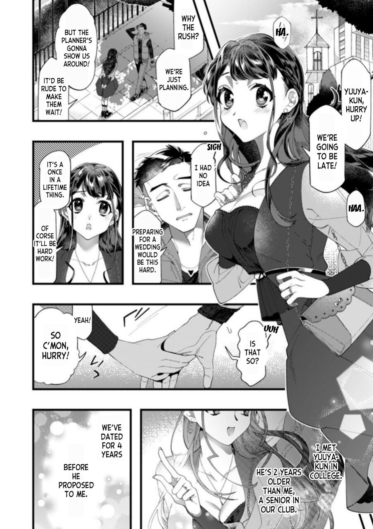 [Nichi Ryū / Hikaru] Dame, Sore Ijou Fukaku Irenaide! Kekkon Shikijou de Otto no Yuujin to Fudoui SEX 1 [desudesu]
