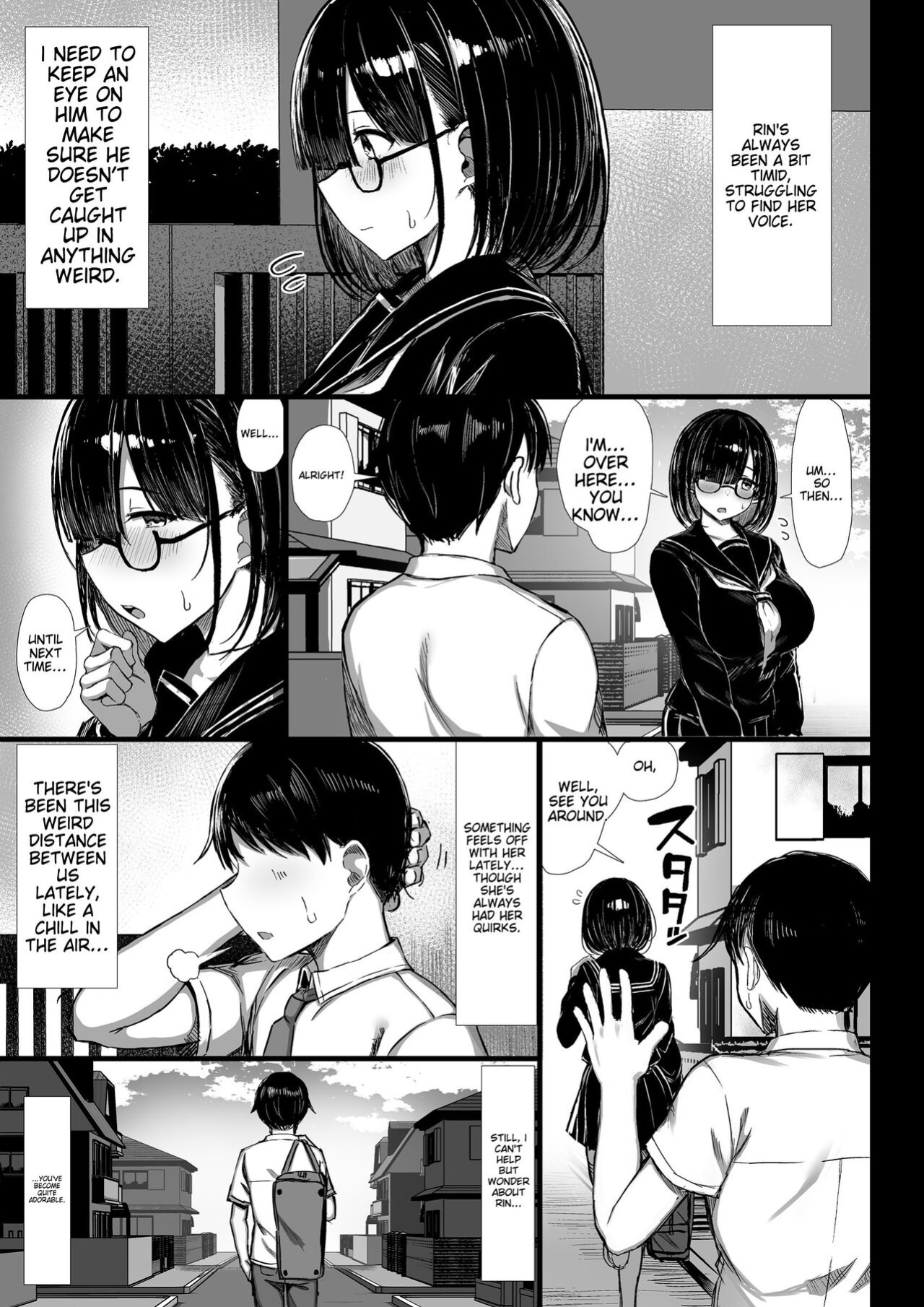 [MOSQUITONE. (Great Mosu)] Bungaku Shoujo wa Somerareru | Nerdy Girl Dyed Into A Slut [MTL]