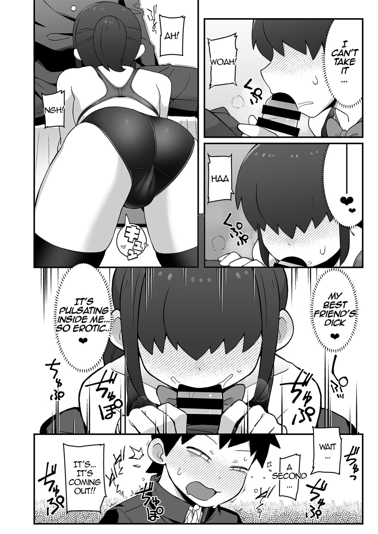 [Black Vinegar (Salsiccia Makino)] Shinyuu ni Jidori Okucchatta!! | I Sent a Selfie to My Best Friend!! [Konazumi]