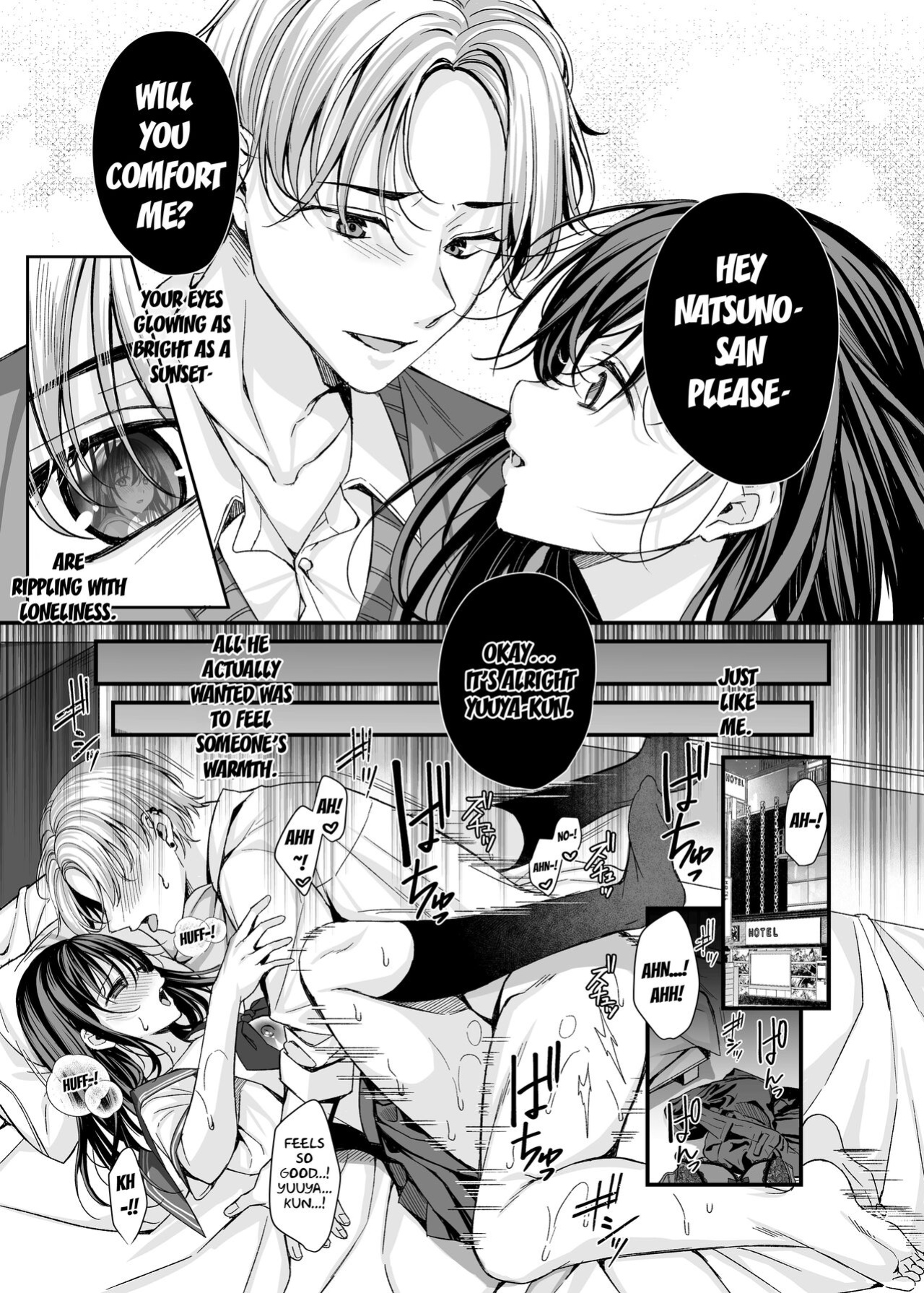 [JK-Pasta (Kurata Muto)] Rakuyou wo Ou Himawari -Netorare Ochita Boku no Kanojo- [CarlJPTL]