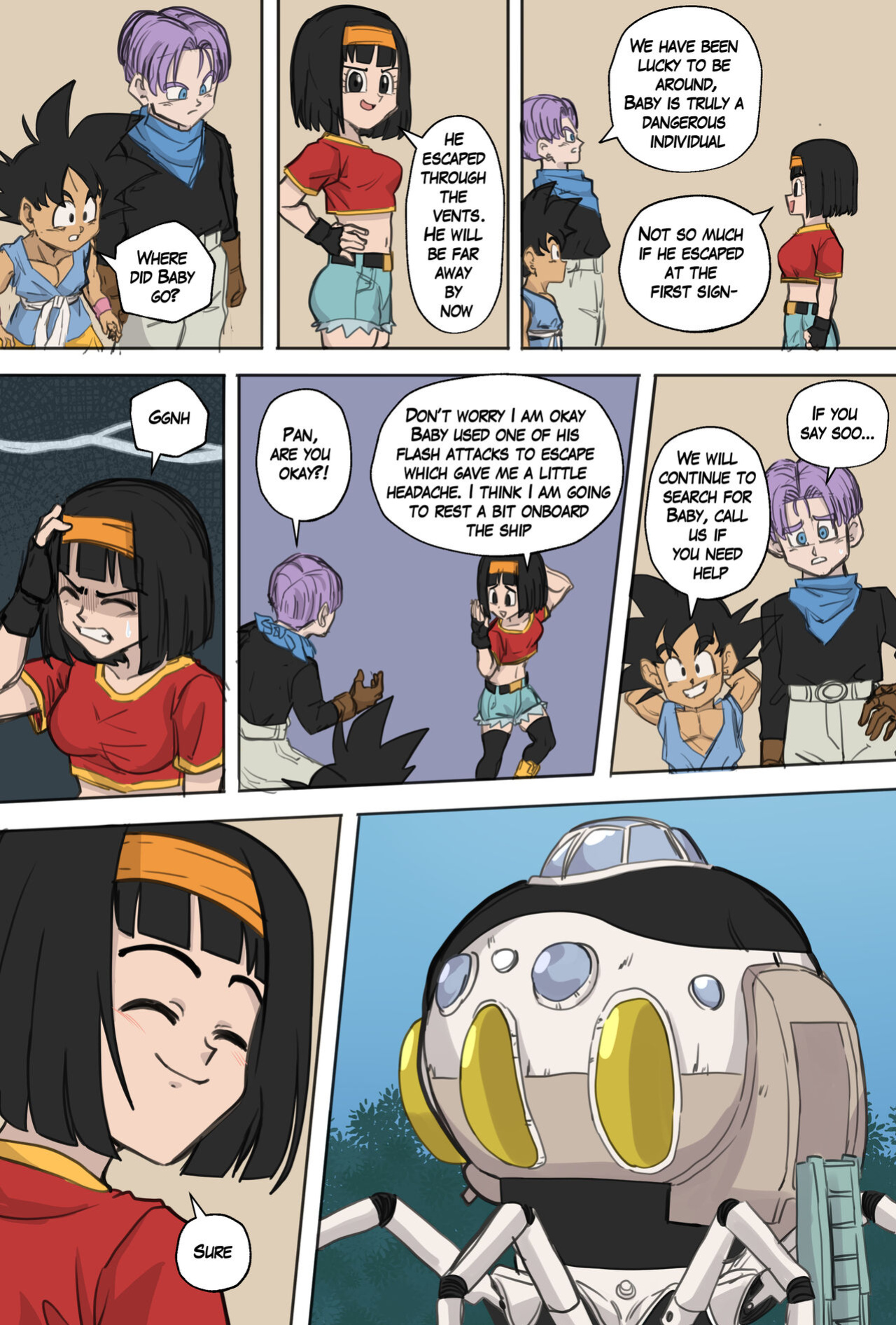 [AxlexCima] Baby's Counterattack! (Dragon Ball GT)