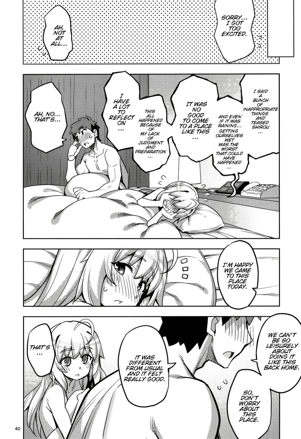 (C102) [RUBBISH Selecting Squad (Namonashi)] RE32 ShiKen ga LoveHo de Sukebe Suru dake no Hon | Shirou and Saber do lewd things at a hotel. (Fate/Stay Night) [Completely_Random]