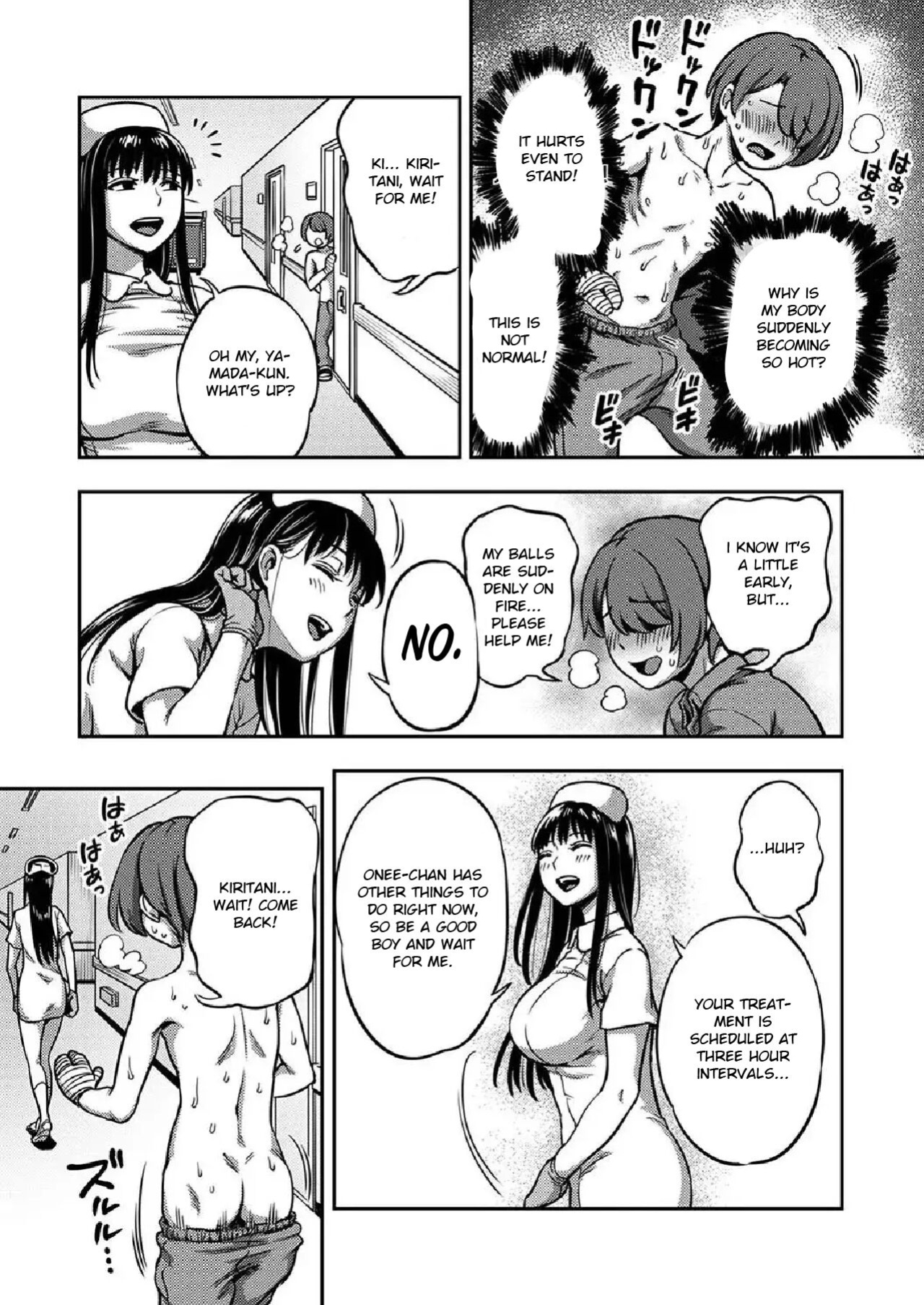 [Kameyama Shiruko] Sakusei Byoutou ~Seikaku Saiaku no Nurse shika Inai Byouin de Shasei Kanri Seikatsu~ Ch. 7 | Life in a Hospital With Only the Worst Nurses! Ch. 7 (COMIC Ananga Ranga Vol. 76) [nudgenudge]